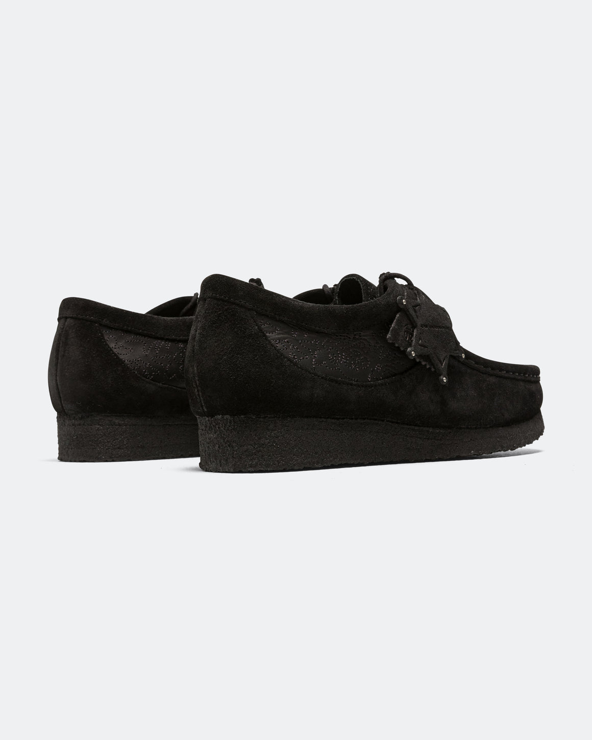 Clarks - Wallabee x Andersson Bell - Black Embroidery - UP THERE