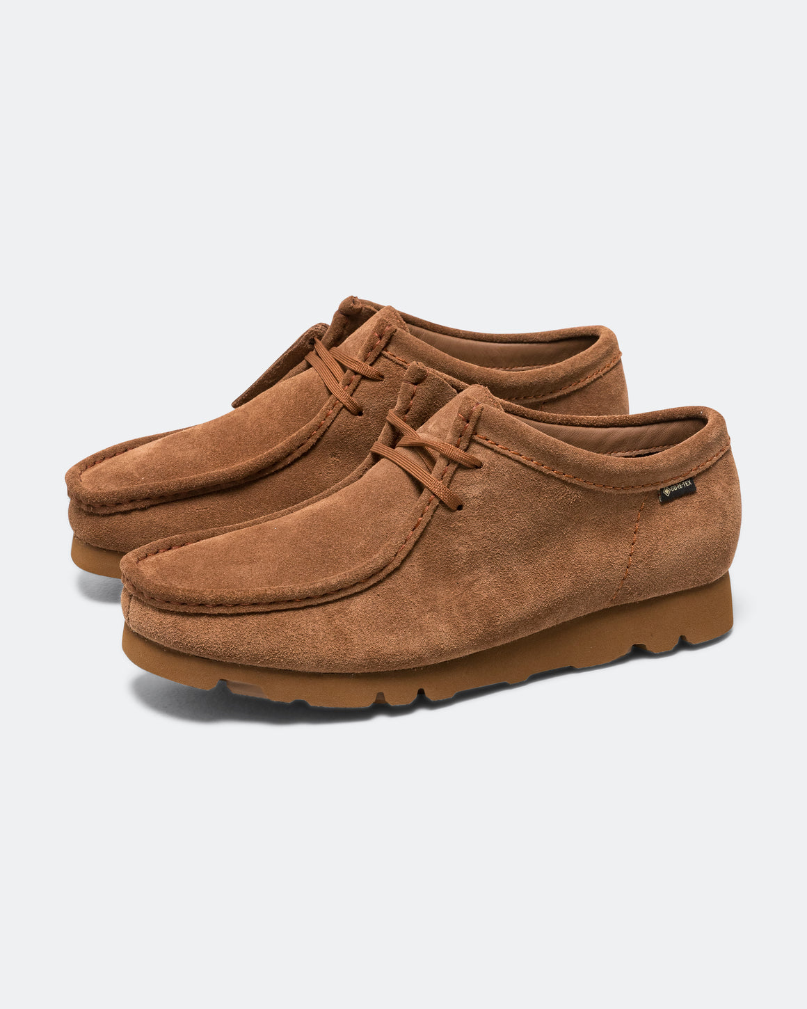 Clarks - Wallabee GTX - Cola Suede - UP THERE