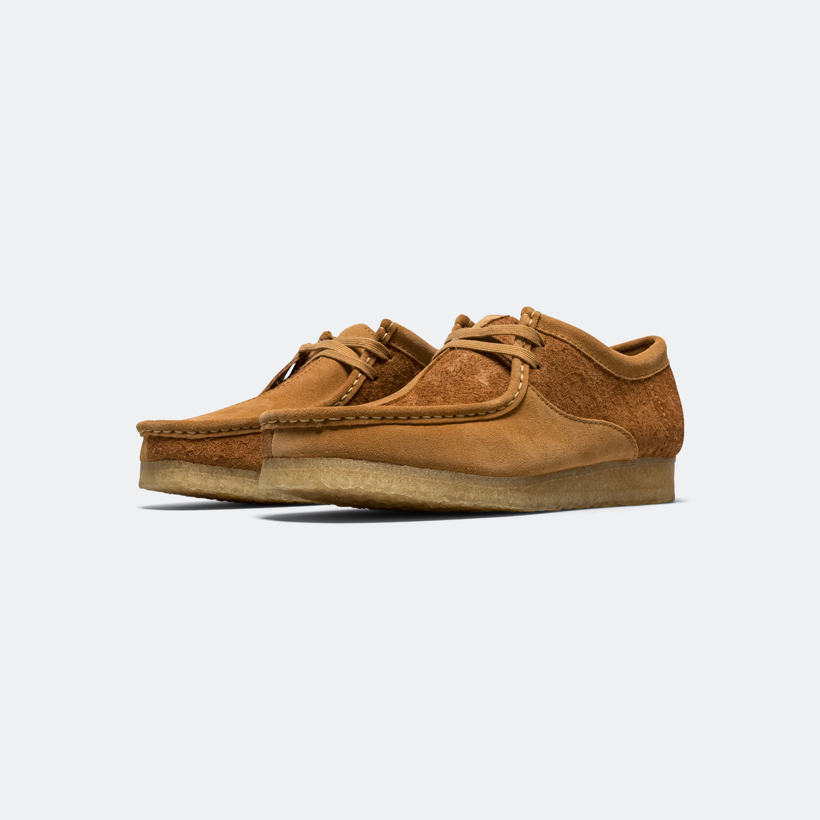 Clarks - Wallabee - Tan Combi - UP THERE