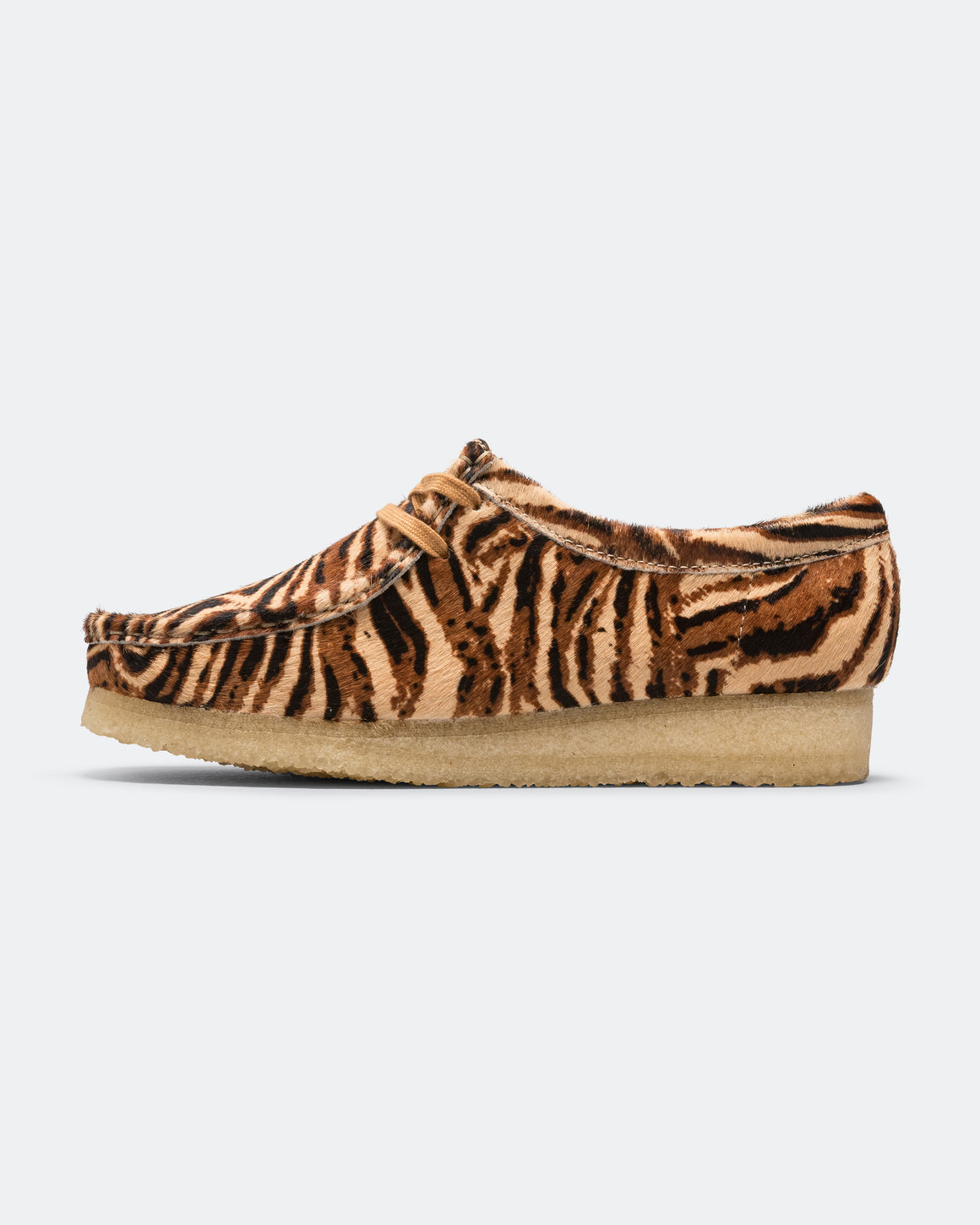 Clarks - Womens Wallabee - Tiger Print - UP THERE