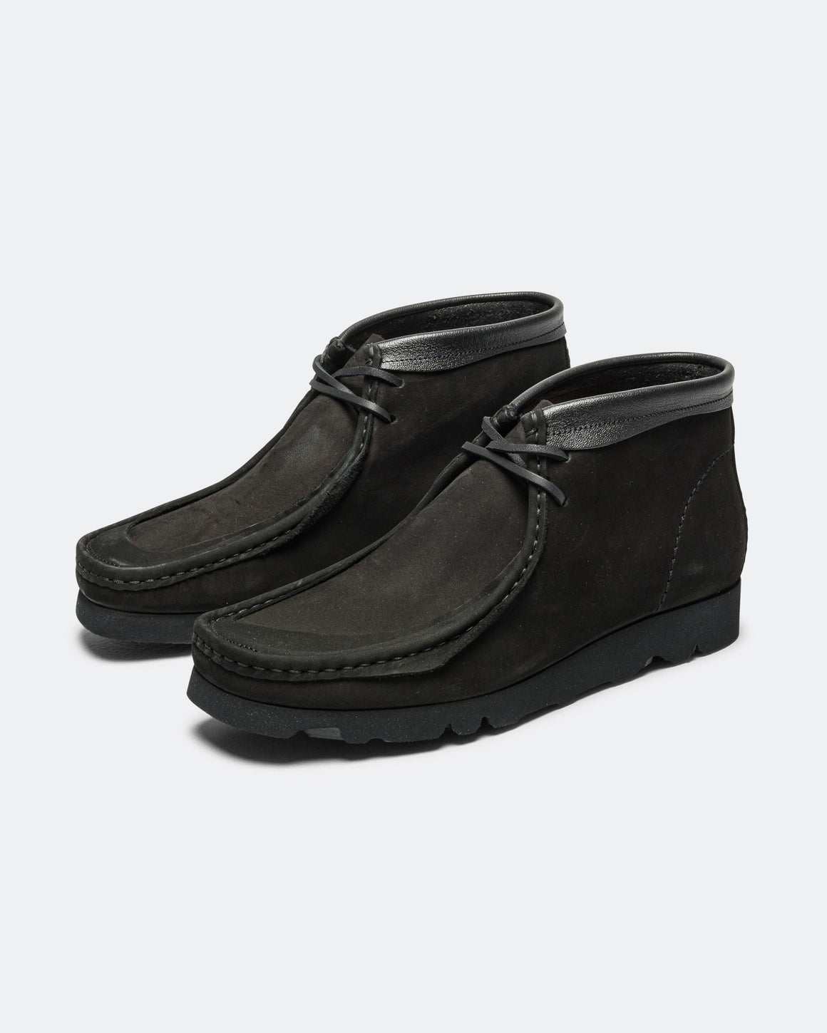 Clarks - Wallabee Boot x INVINCIBLE - Black Combi - UP THERE