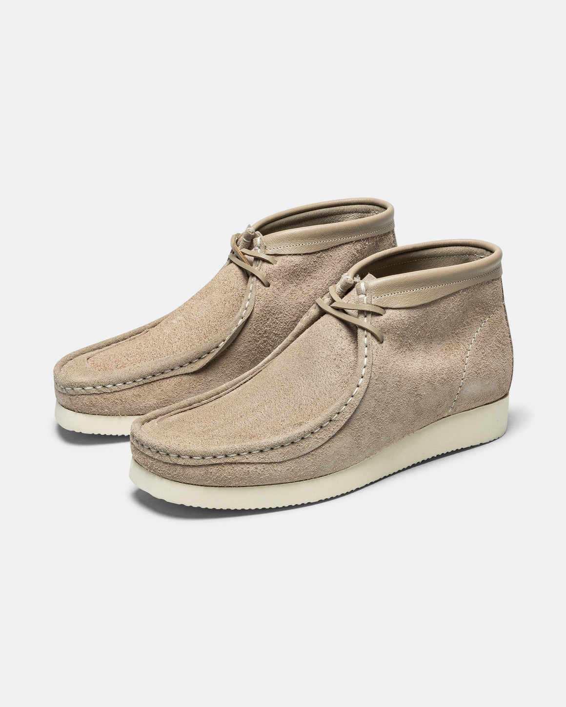Clarks - Wallabee Boot x INVINCIBLE - Taupe Combi - UP THERE