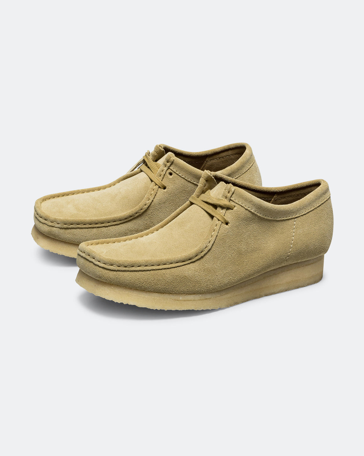 Clarks - Wallabee - Maple Suede - UP THERE