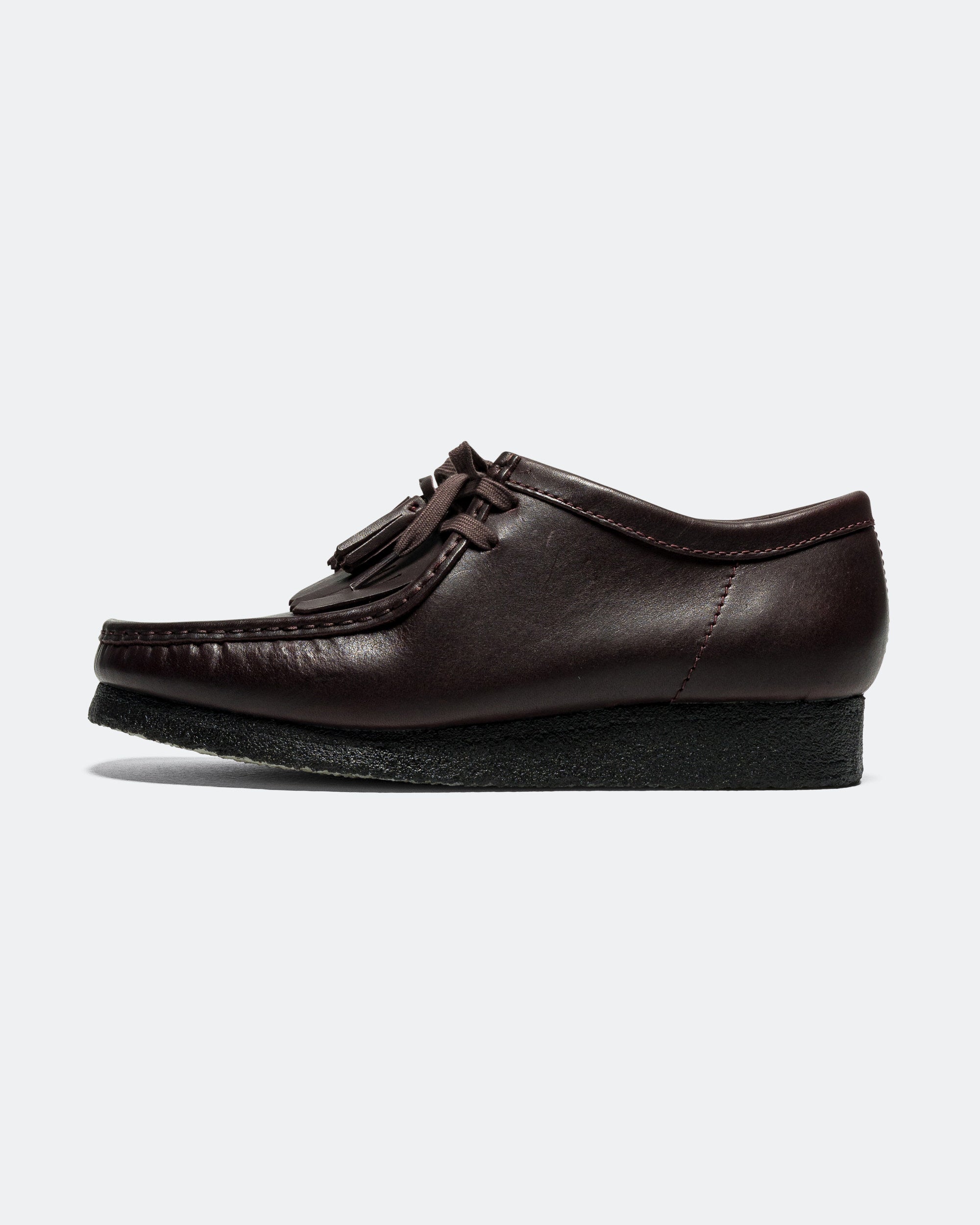Clarks - Wallabee - Purple Grape Leather | UP THERE
