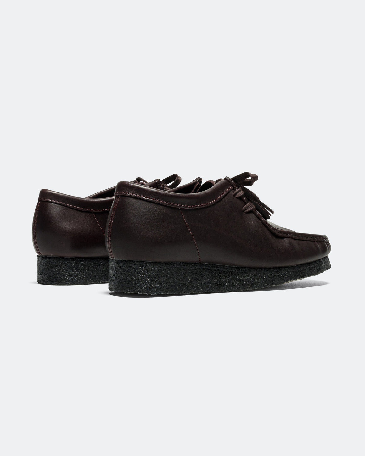 Clarks - Wallabee - Purple Grape Leather - UP THERE
