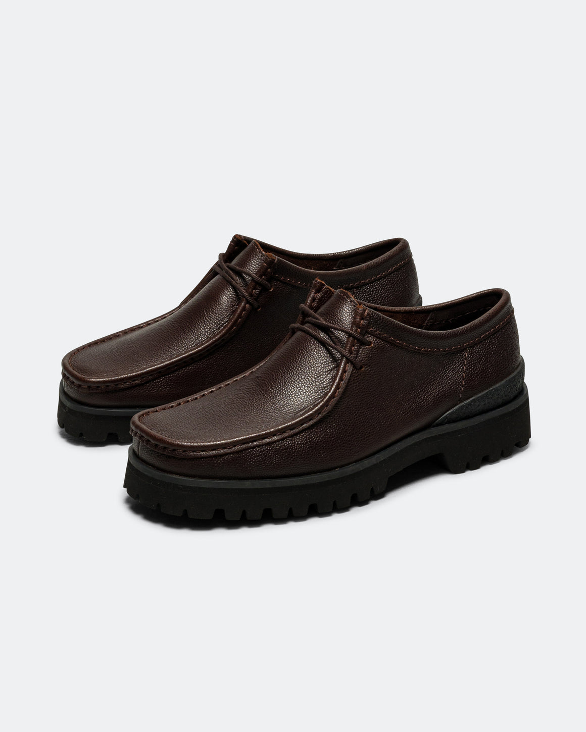 Clarks - Wallabee Yukon - Brown Scotch Grain - UP THERE