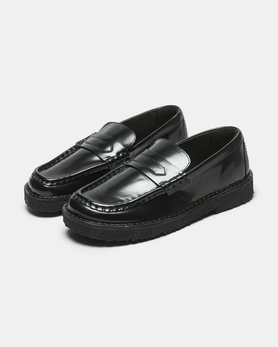 Clarks - Womens Nomad Loafer - Black Patent - UP THERE