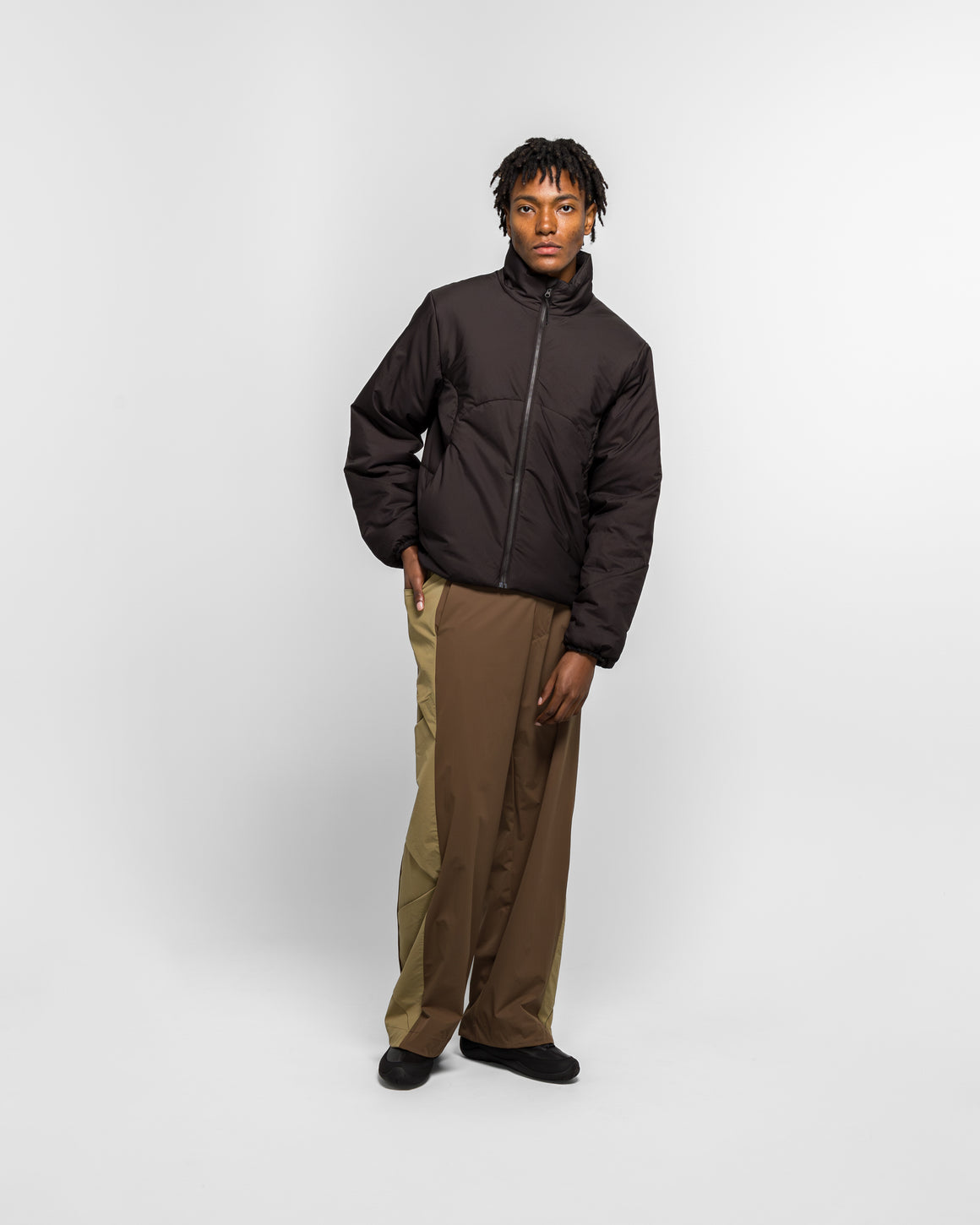 Colin Meredith - Braided Trouser - Desert/Olive - UP THERE