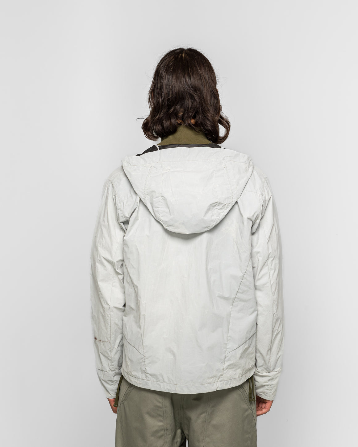Colin Meredith - Gasket Hooded Jacket - Chalk - UP THERE