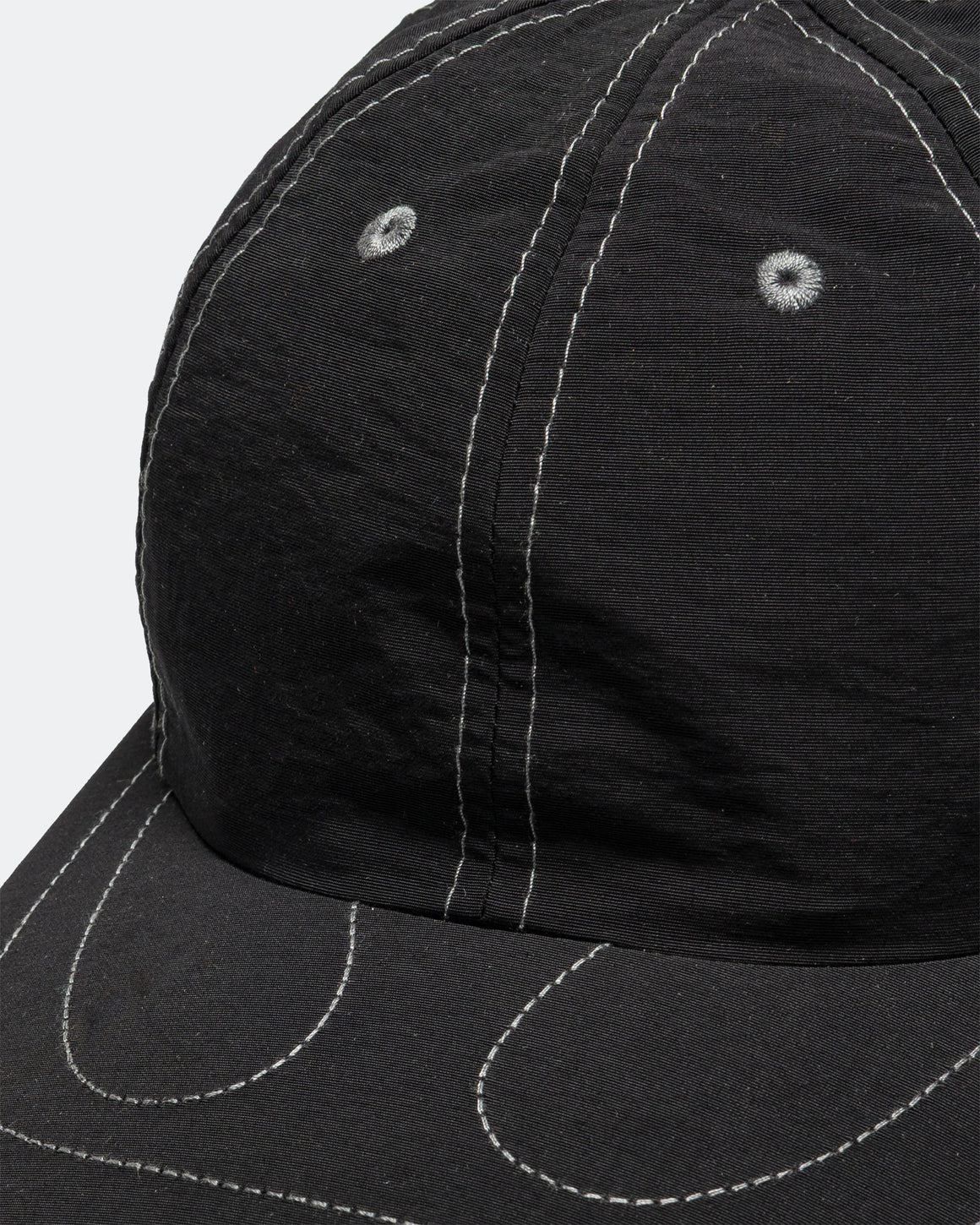 Colin Meredith - Horseshoe 6-Panel Nylon Hat - Black - UP THERE