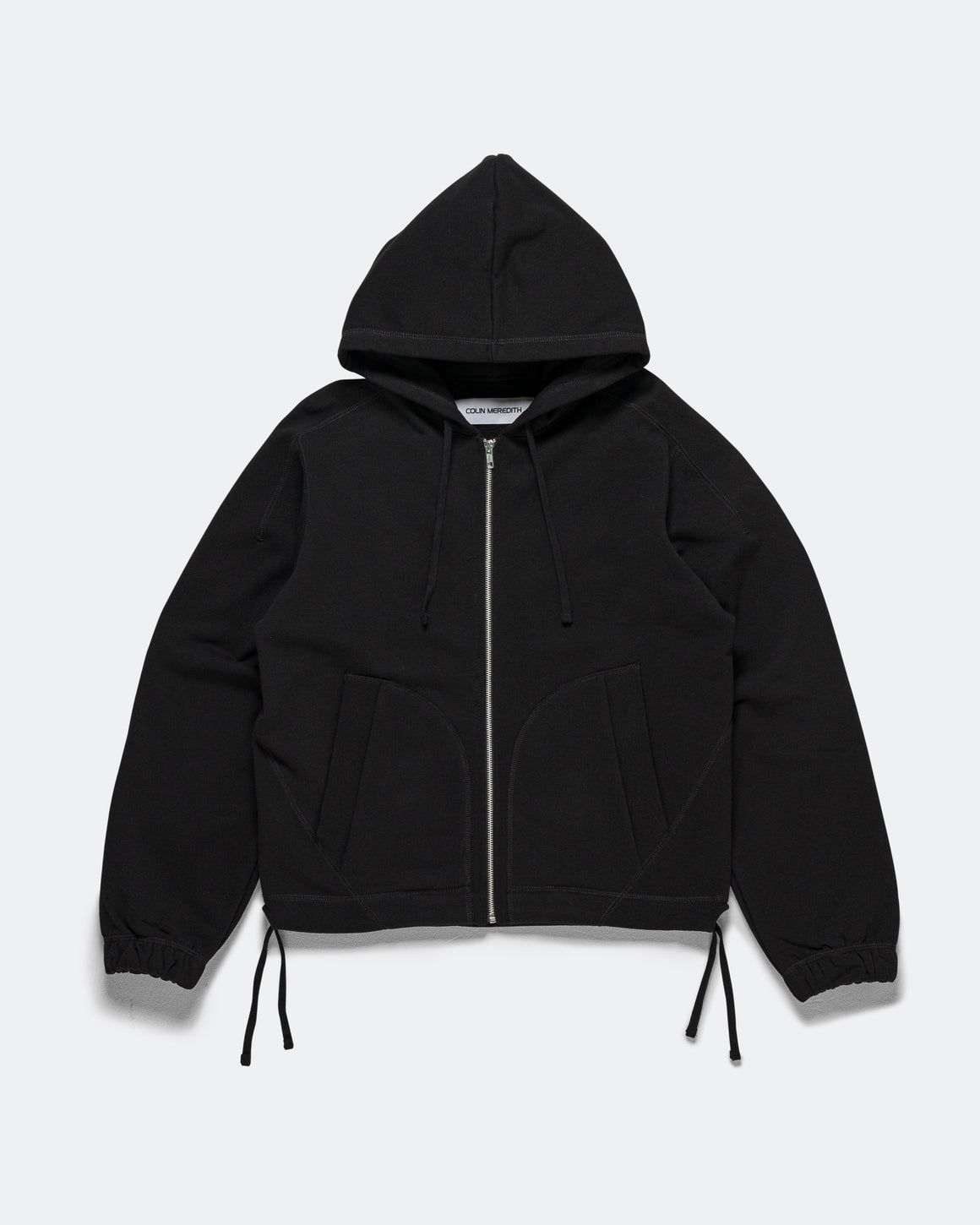 Colin Meredith - Knot Zip Hoody - Black - UP THERE