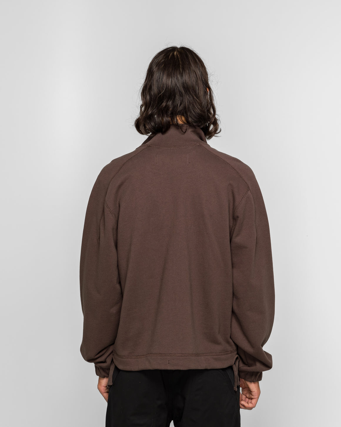 Colin Meredith - Knot Zip Sweater - Brown - UP THERE