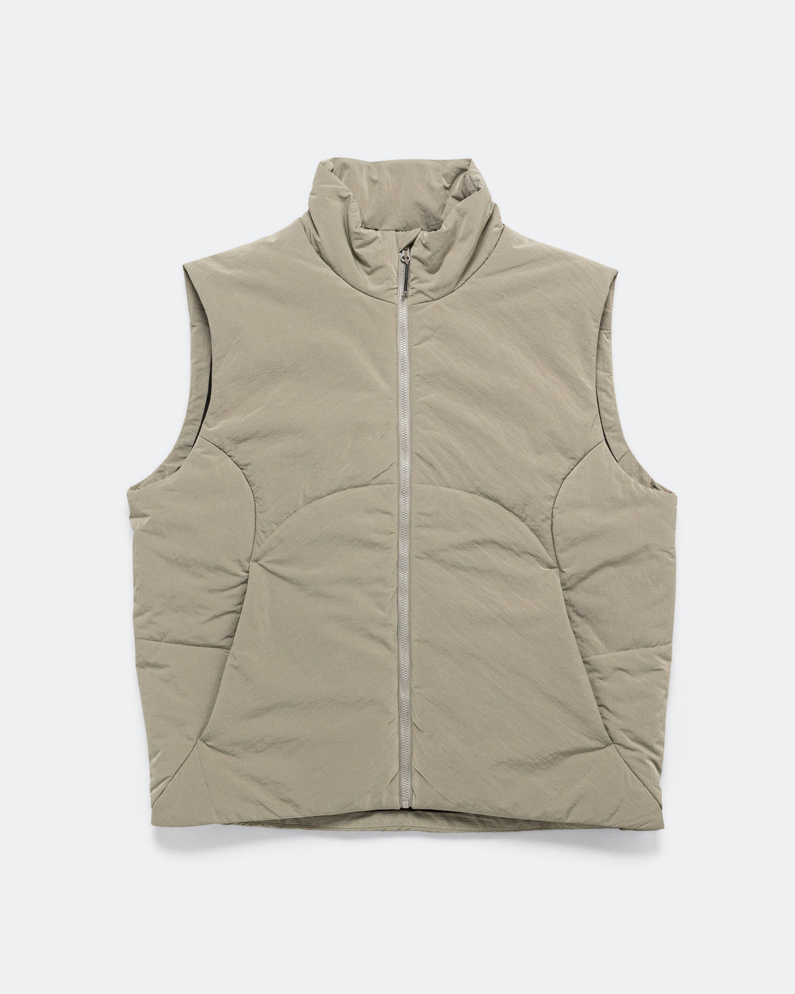 Colin Meredith - Stirrup Insulated Gilet - Almond Shell - UP THERE