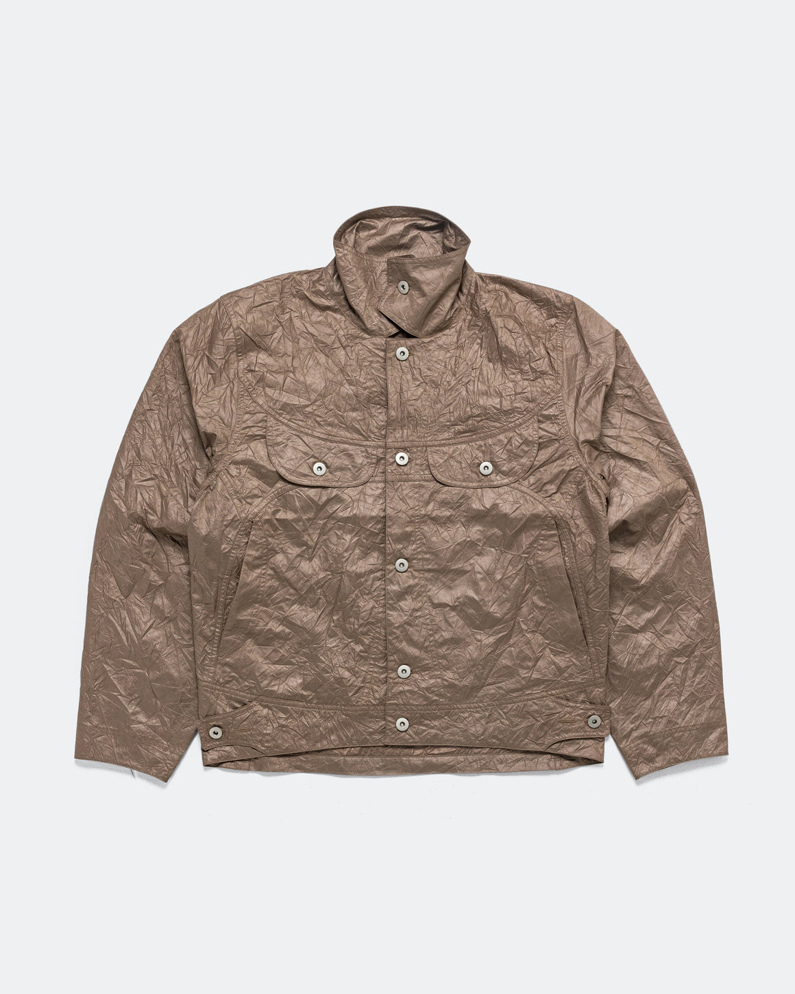 Colin Meredith - Wrinkle Welder Button Jacket - Copper - UP THERE