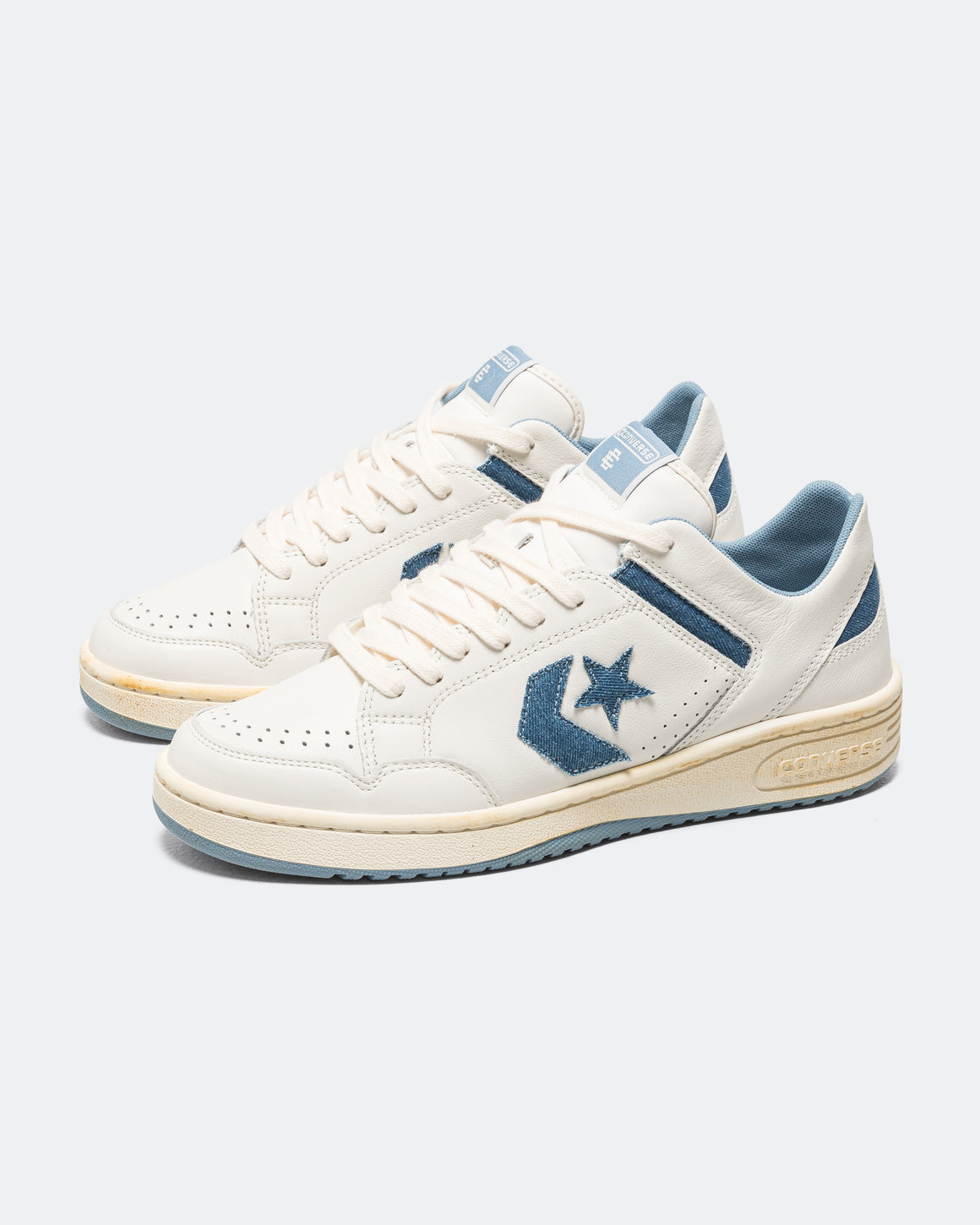 Converse - Weapon Low x Eric Emanuel - Vintage White/Mountain Spring - UP THERE