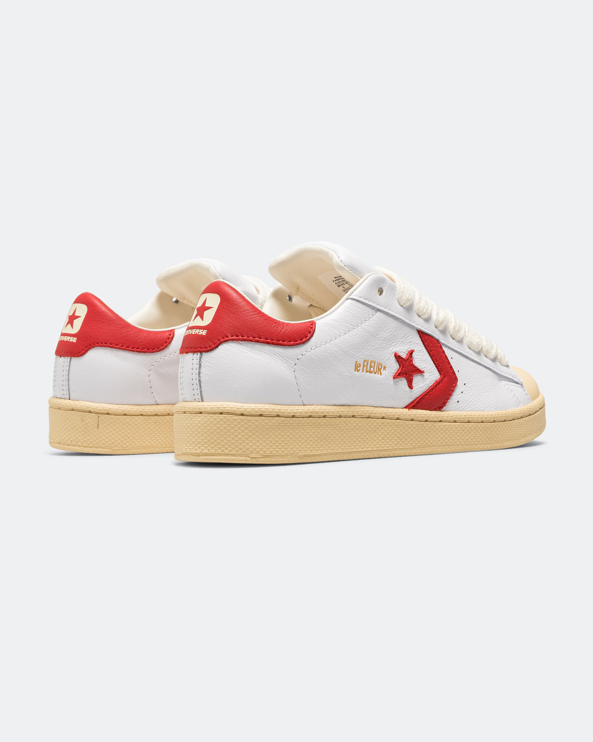 Converse - 1908 Pro Leather FS Low - White/Molten Lava-Banana Crepe - UP THERE