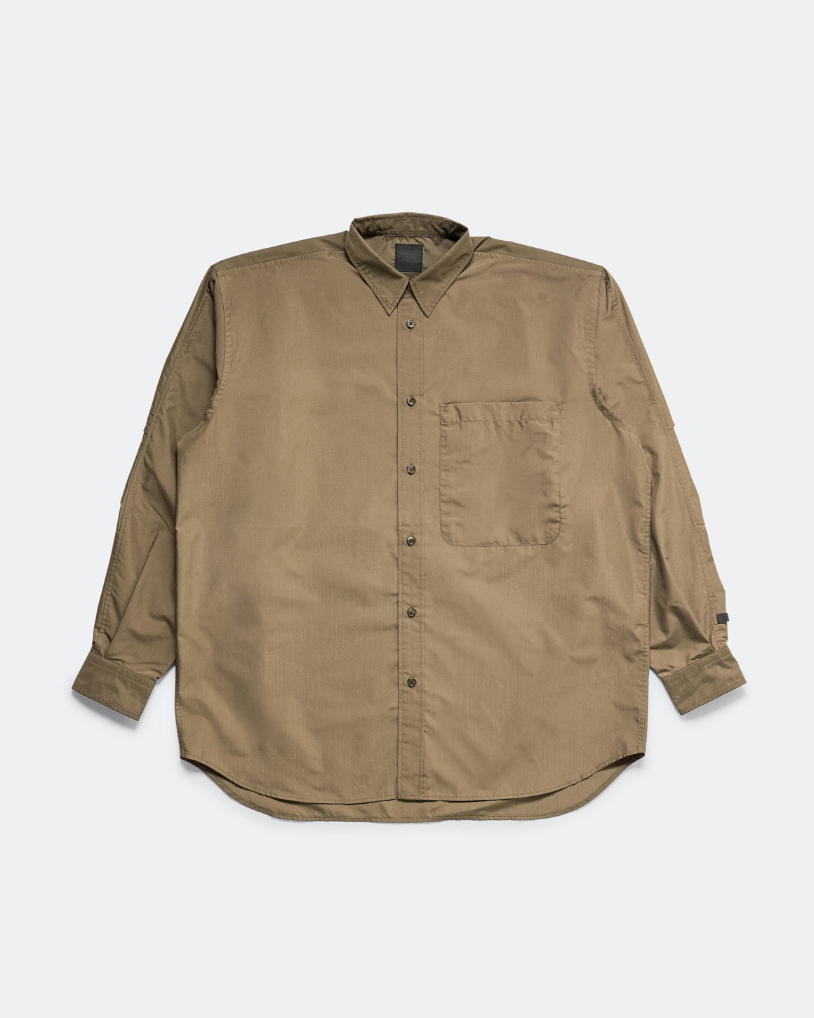 Daiwa Pier39 - Tech REGULARSHIRT L/S - Brown Khaki - UP THERE