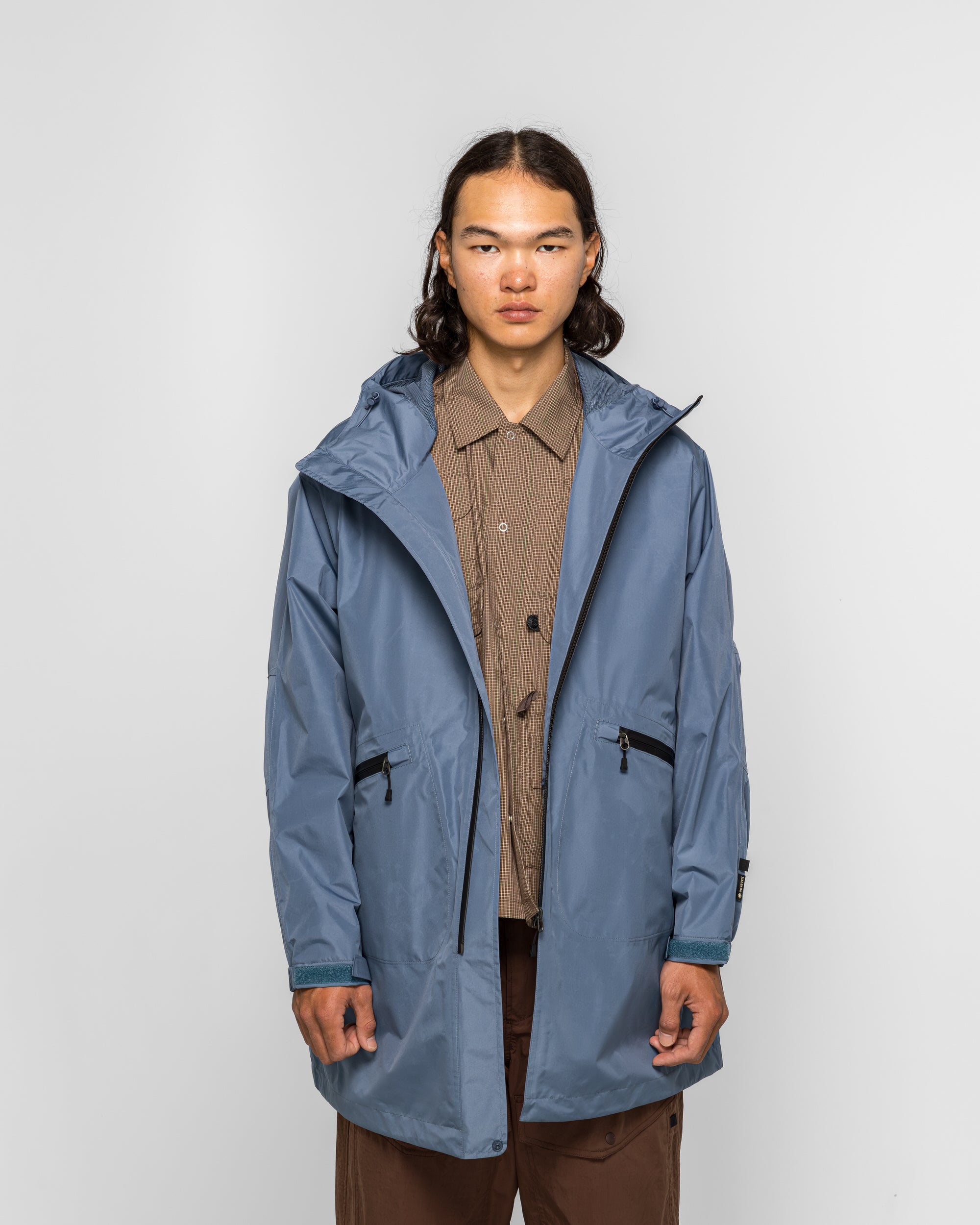 Daiwa Pier39 - Gore-Tex Tech 2Way Cadet Parka - Smoke Blue | UP THERE