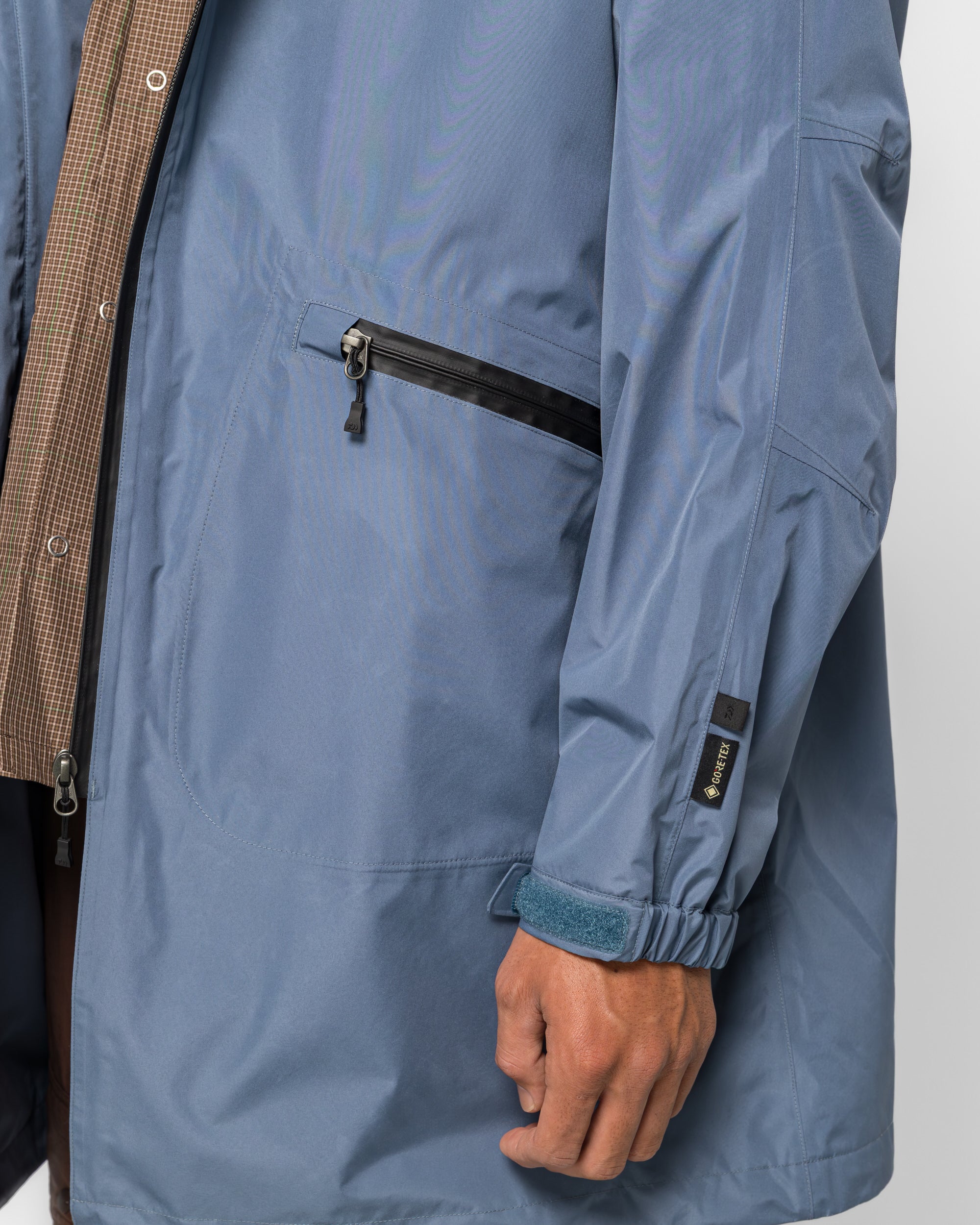 Daiwa Pier39 - Gore-Tex Tech 2Way Cadet Parka - Smoke Blue | UP THERE