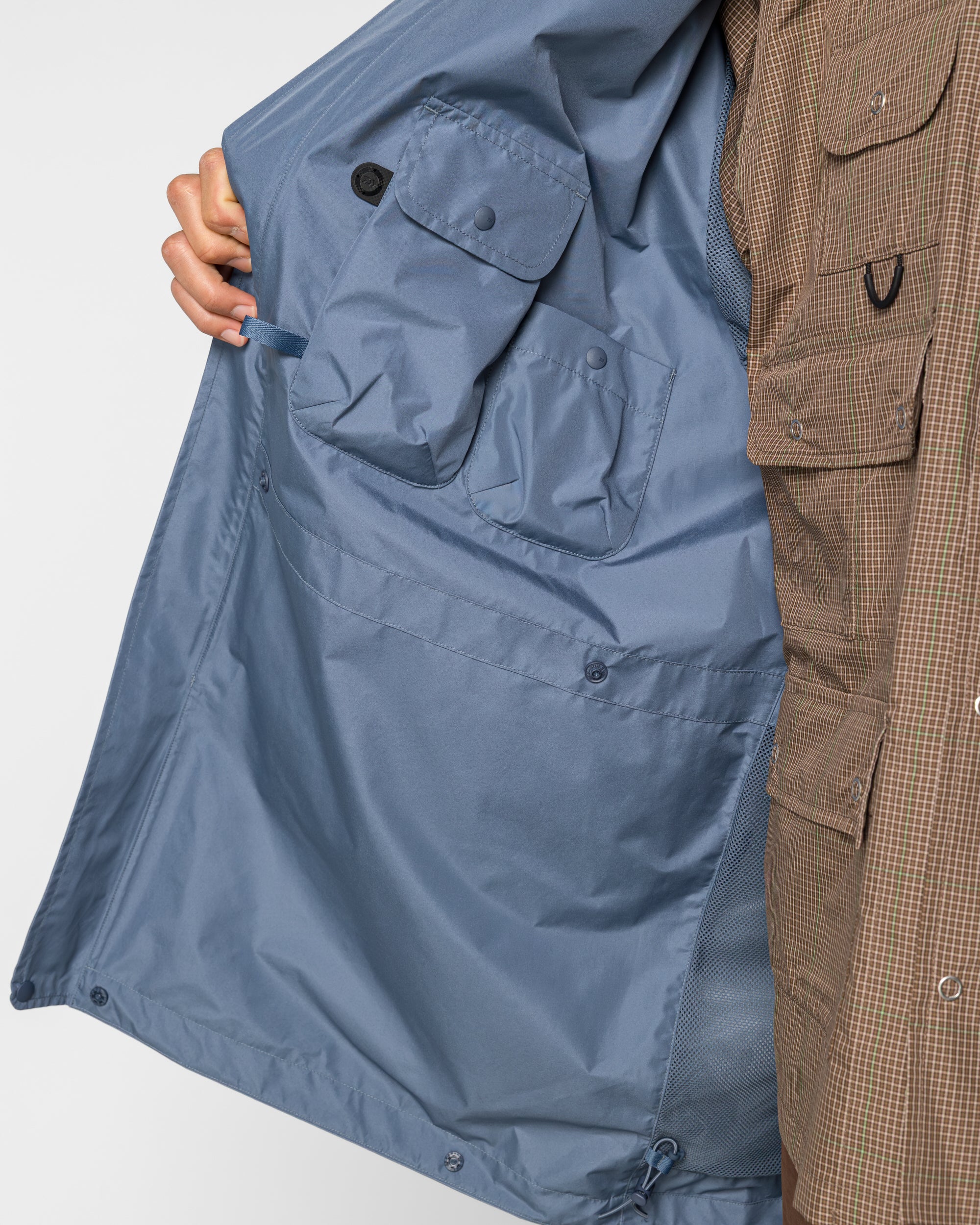 Daiwa Pier39 - Gore-Tex Tech 2Way Cadet Parka - Smoke Blue | UP THERE