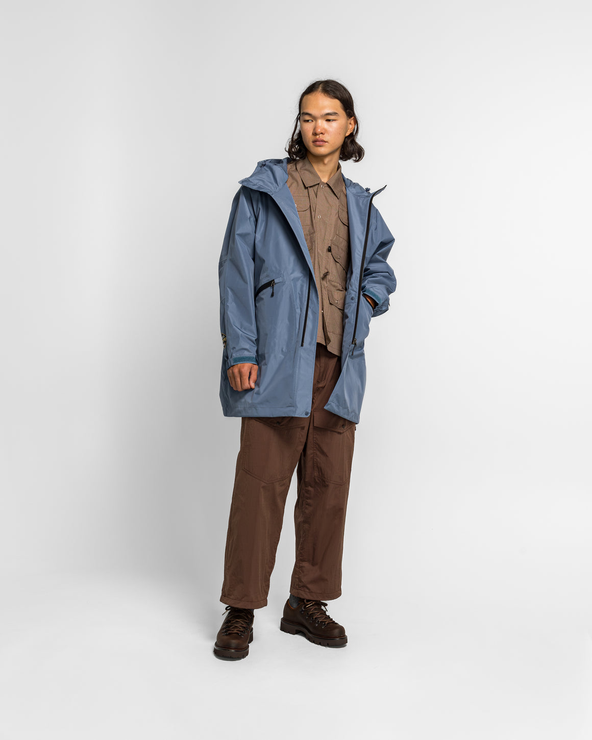 Daiwa Pier39 - Gore-Tex Tech 2Way Cadet Parka - Smoke Blue - UP THERE