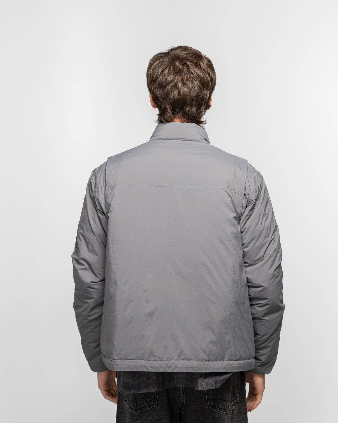 Daiwa Pier39 - Tech 2WAY Field Inner Down Jacket - Light Grey - UP THERE