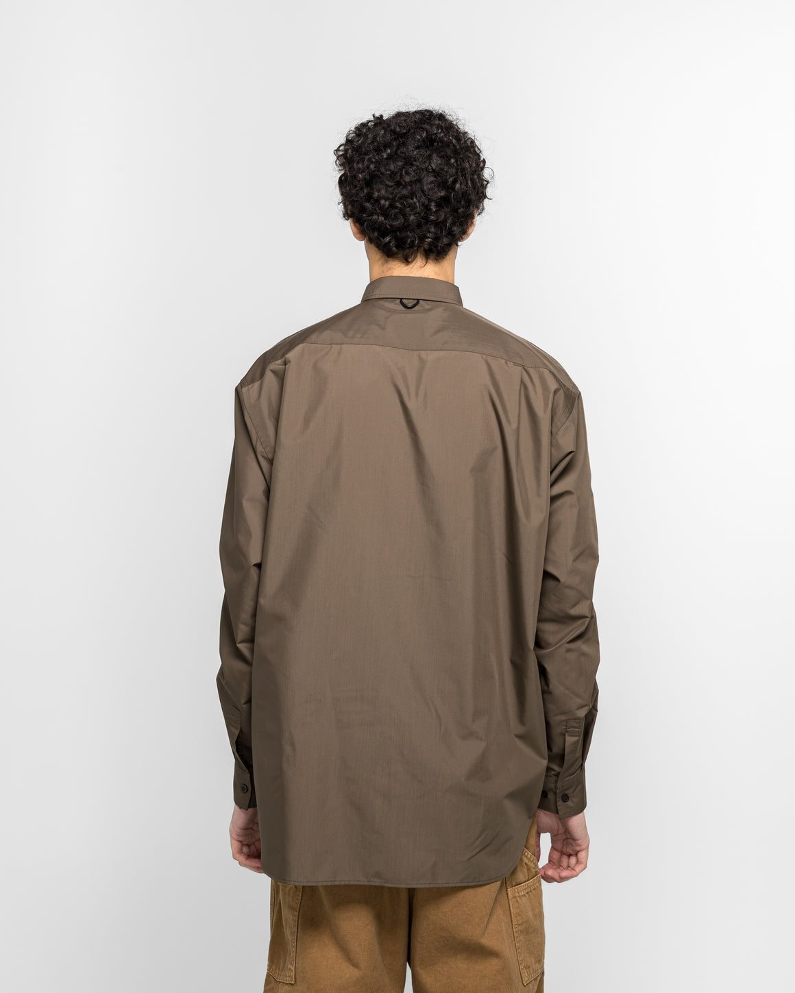 Daiwa Pier39 - Tech REGULARSHIRT L/S - Brown Khaki - UP THERE
