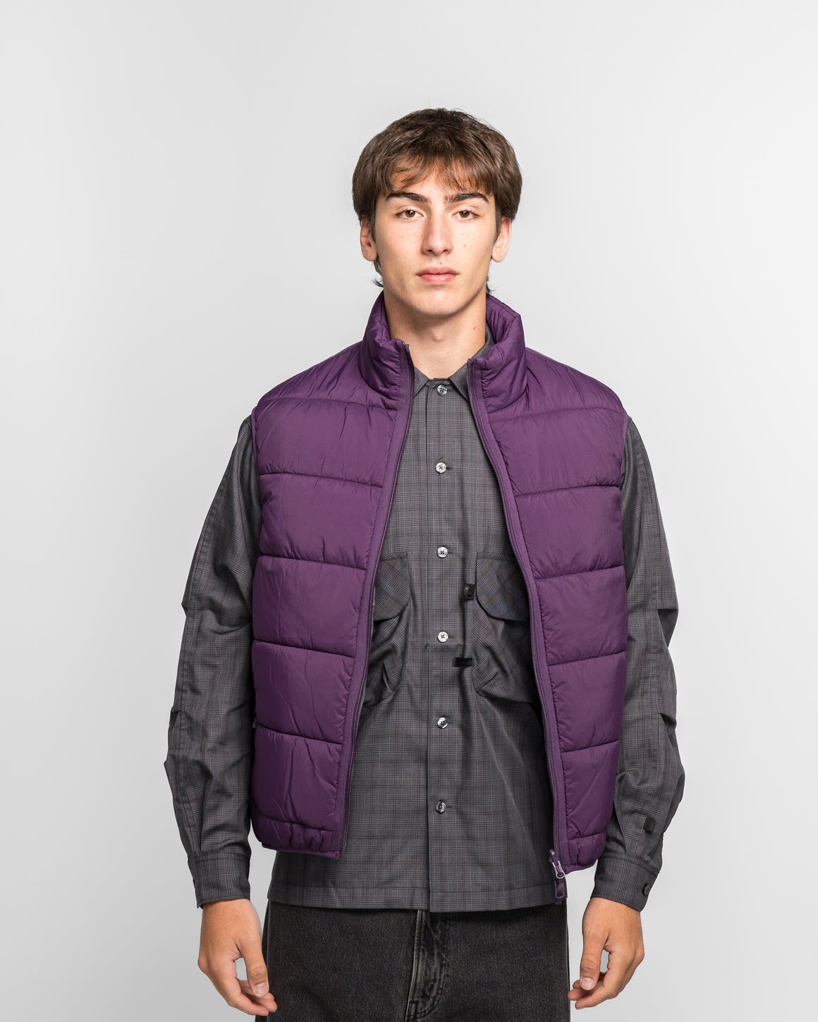Daiwa Pier39 - Tech Reversible CLIMBERSPUFF Vest - Purple - UP THERE