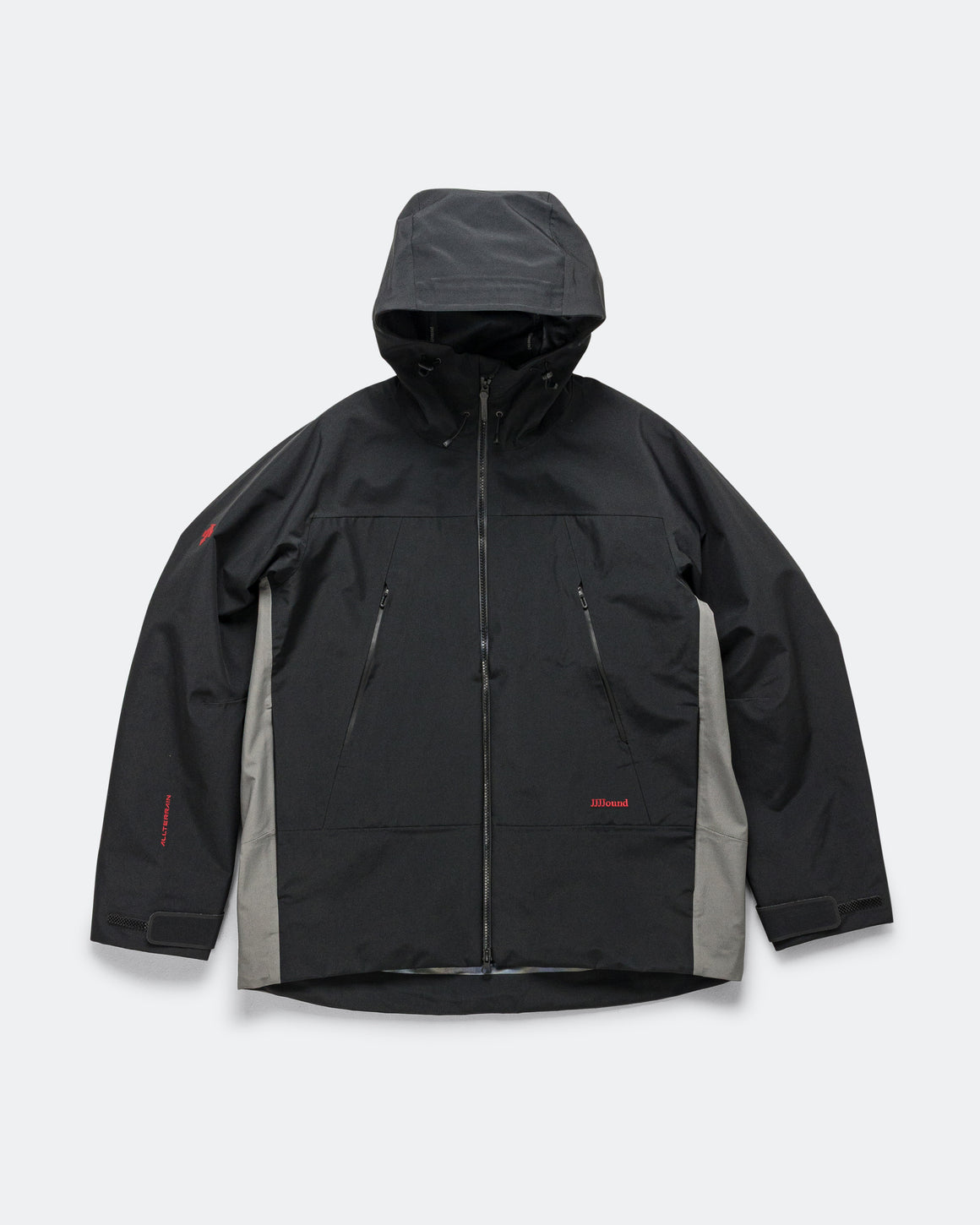 Descente - Hardshell Jacket x JJJJound - Black - UP THERE