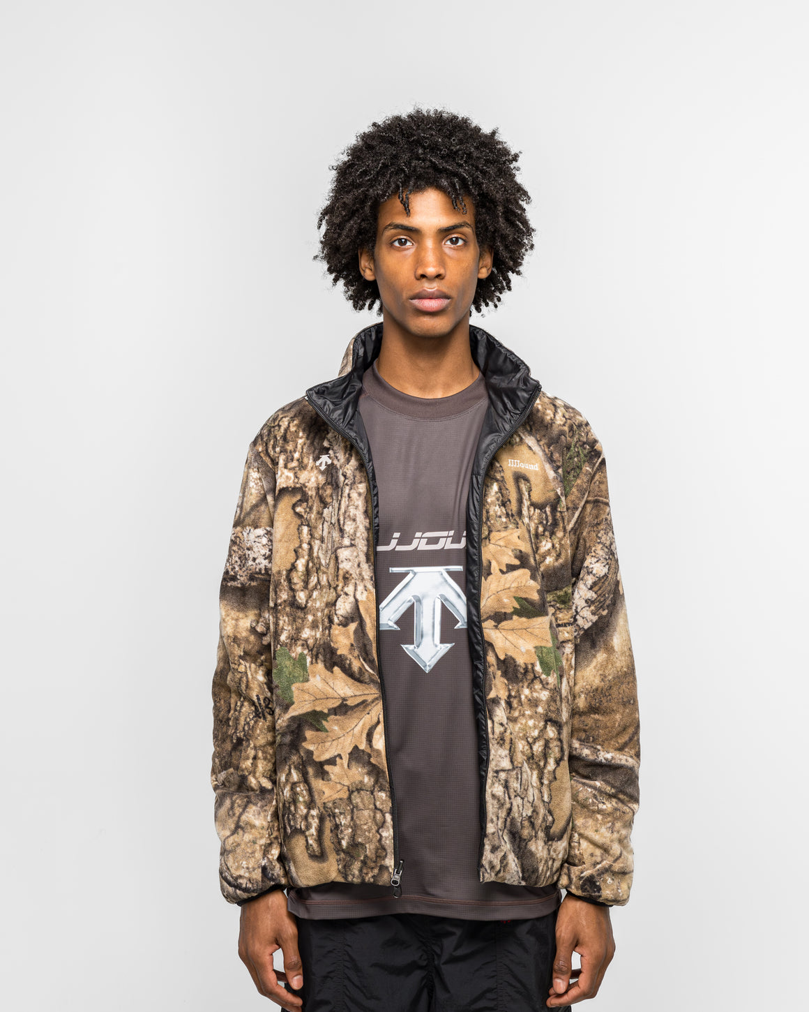 Descente - Reversible Jacket x JJJJound - Black - UP THERE