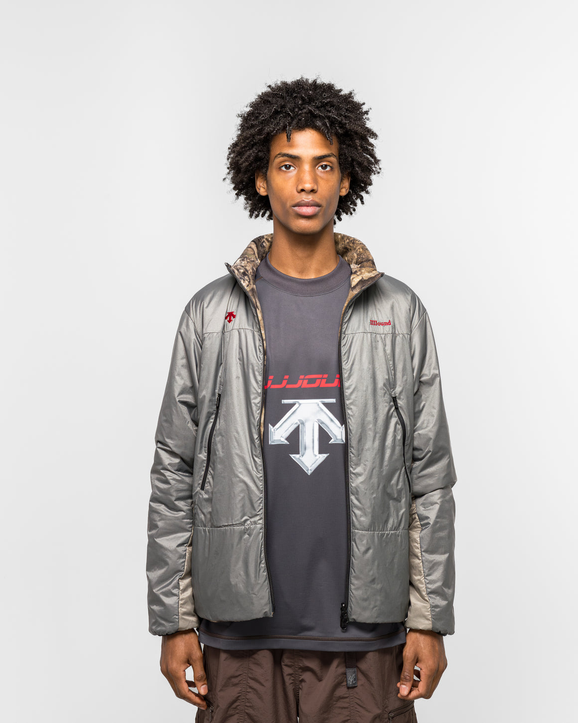 Descente - Reversible Jacket x JJJJound - Gargoyle - UP THERE