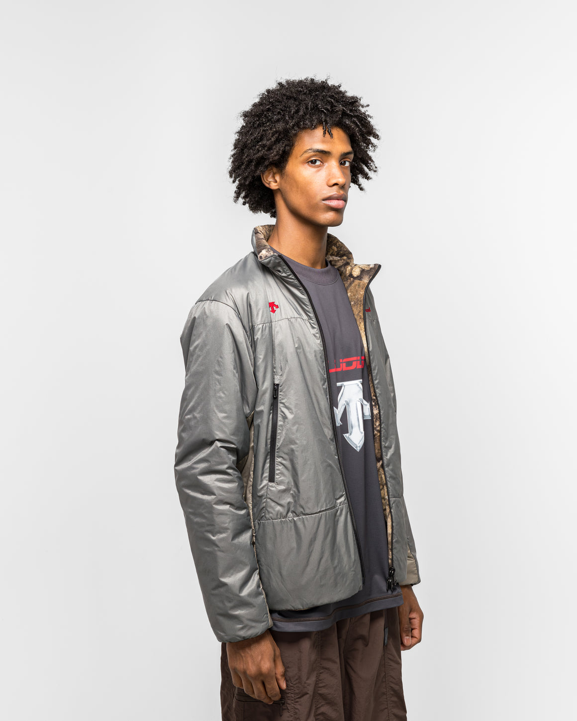 Descente - Reversible Jacket x JJJJound - Gargoyle - UP THERE