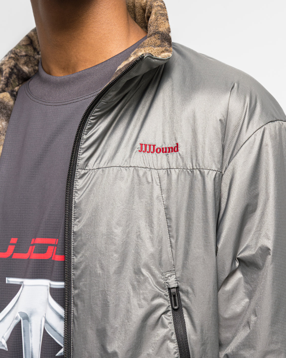 Descente - Reversible Jacket x JJJJound - Gargoyle - UP THERE