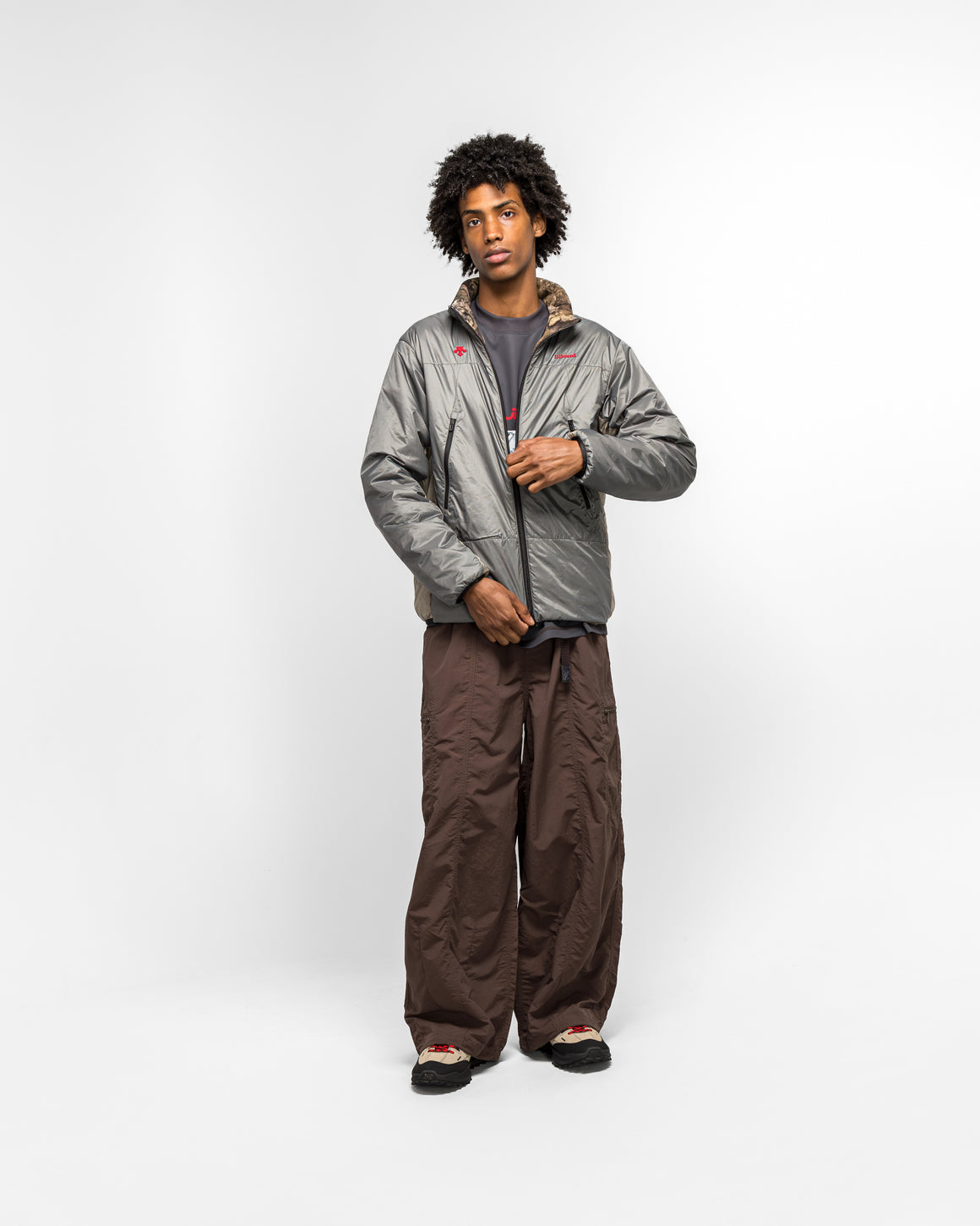 Descente - Reversible Jacket x JJJJound - Gargoyle - UP THERE