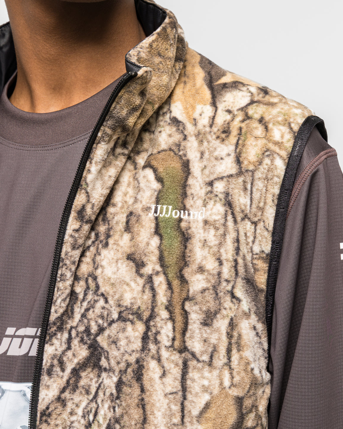 Descente - Reversible Vest x JJJJound - Black - UP THERE