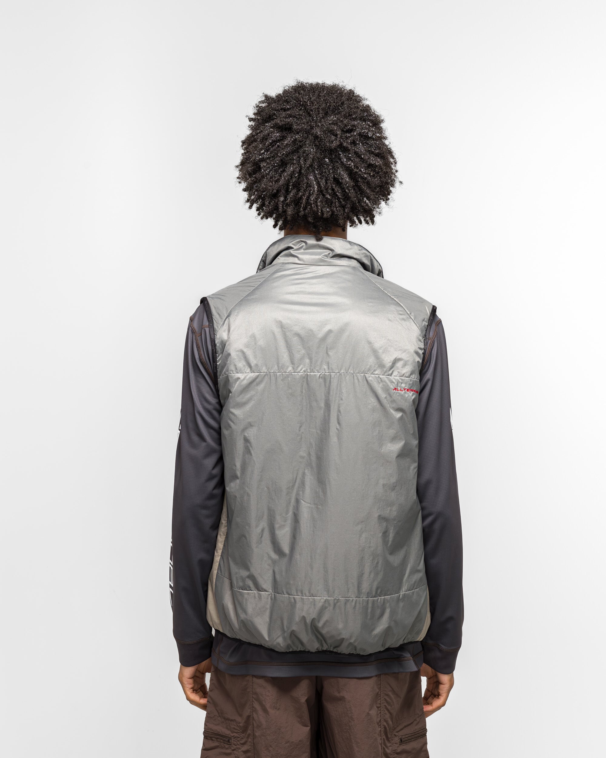 DESCENTE × JJJJound Insulated Vest ジョウンド JJJJound Descente Reversible Vest - Black/Charcoal