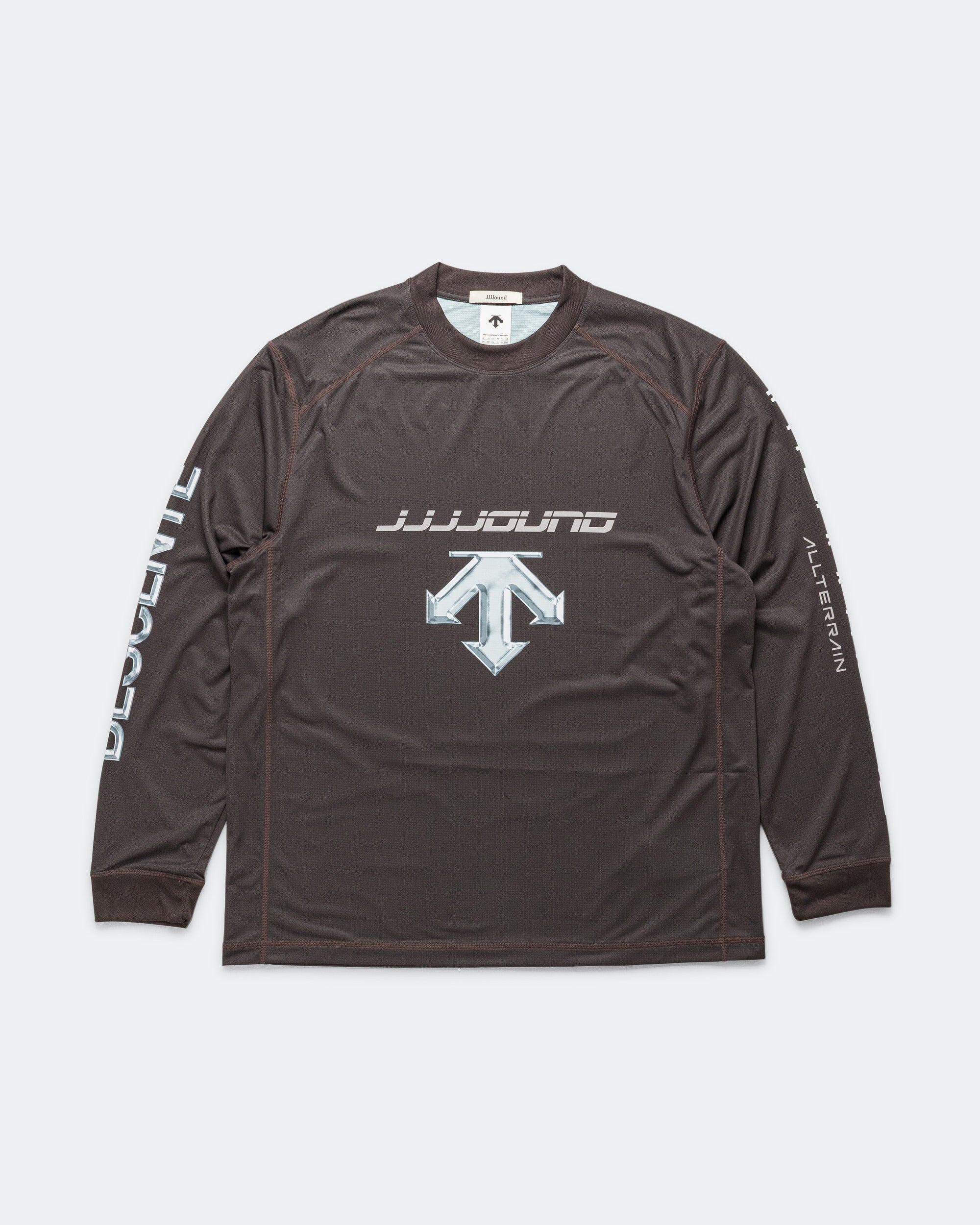 Descente - Warm Up Shirt x JJJJound - Mulch | UP THERE