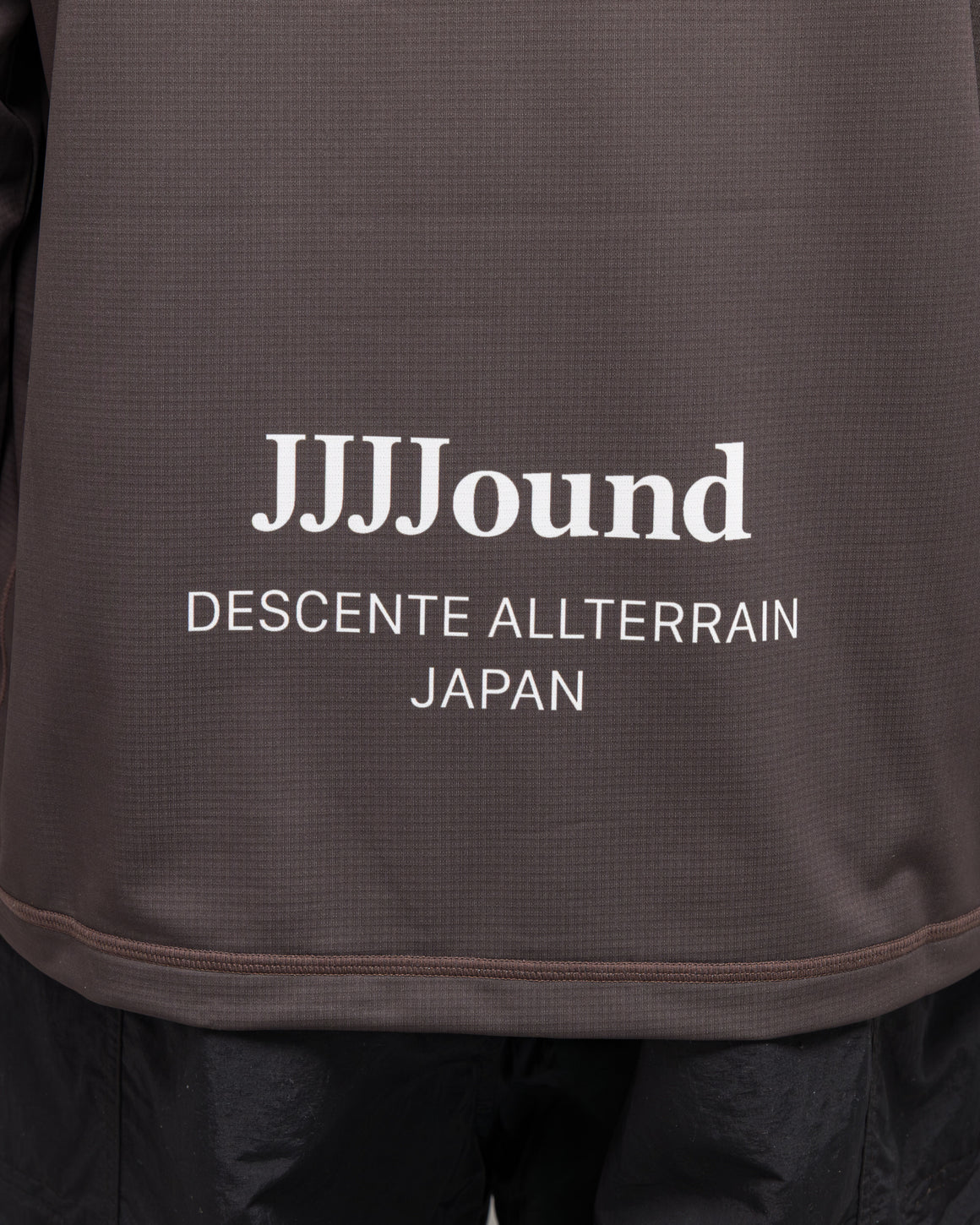 Descente - Warm Up Shirt x JJJJound - Mulch - UP THERE