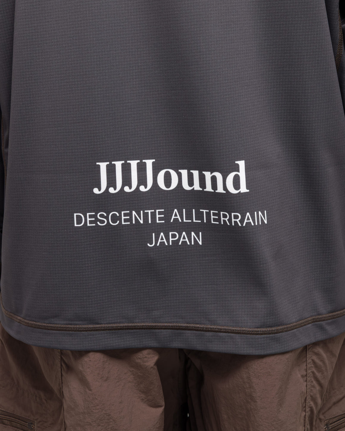 Descente - Warm Up Shirt x JJJJound - Raven - UP THERE