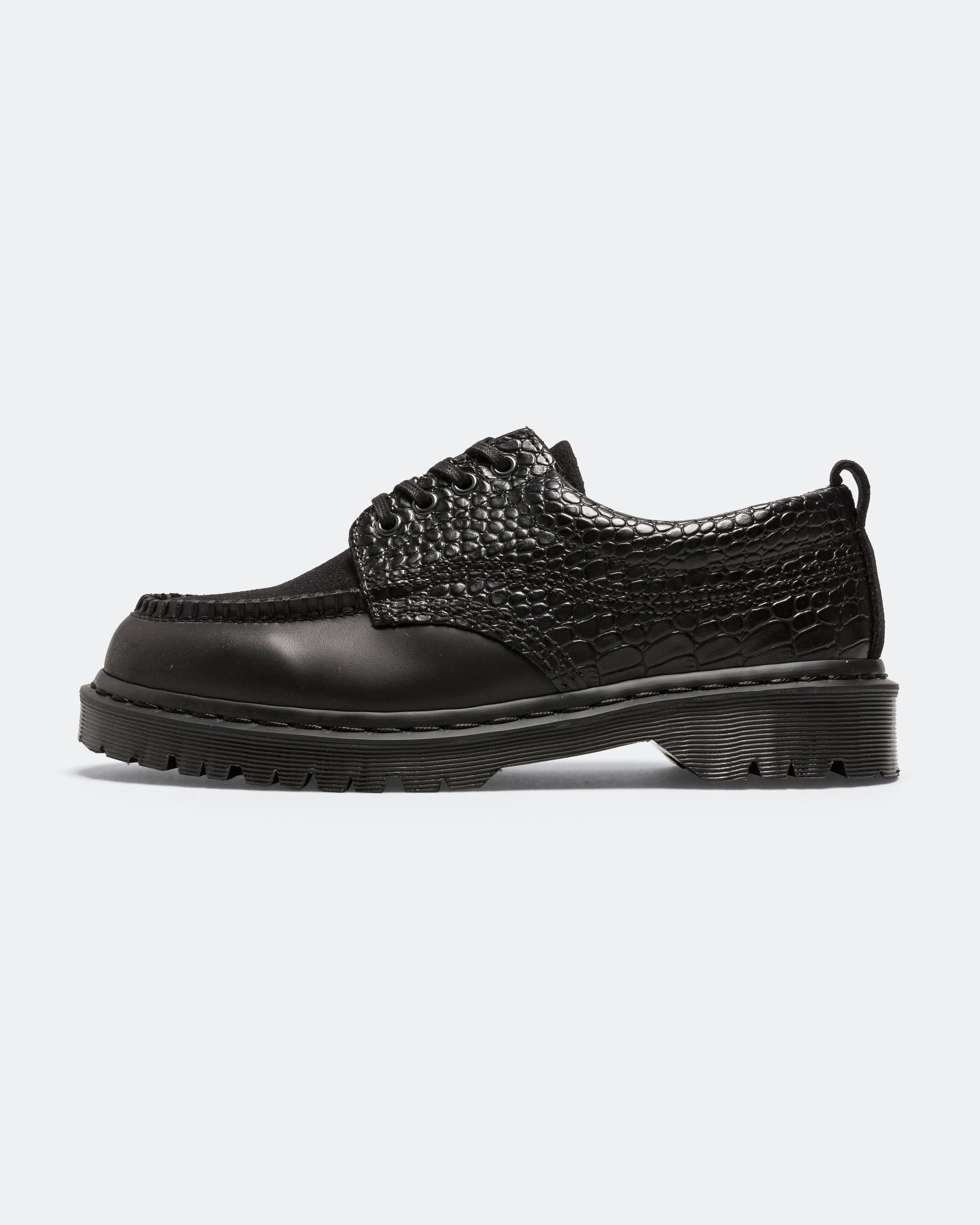 Dr. Martens - Lowell Shoe x Beams - Black/Orleans | UP THERE