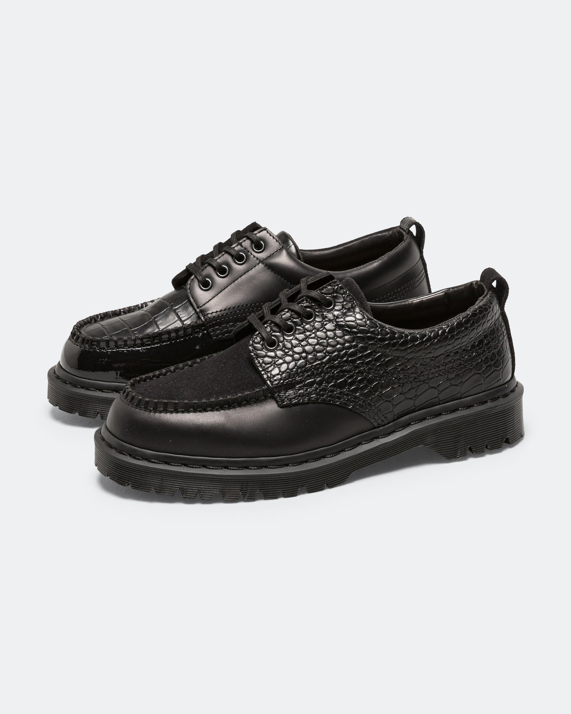 Dr. Martens - Lowell Shoe x Beams - Black/Orleans | UP THERE