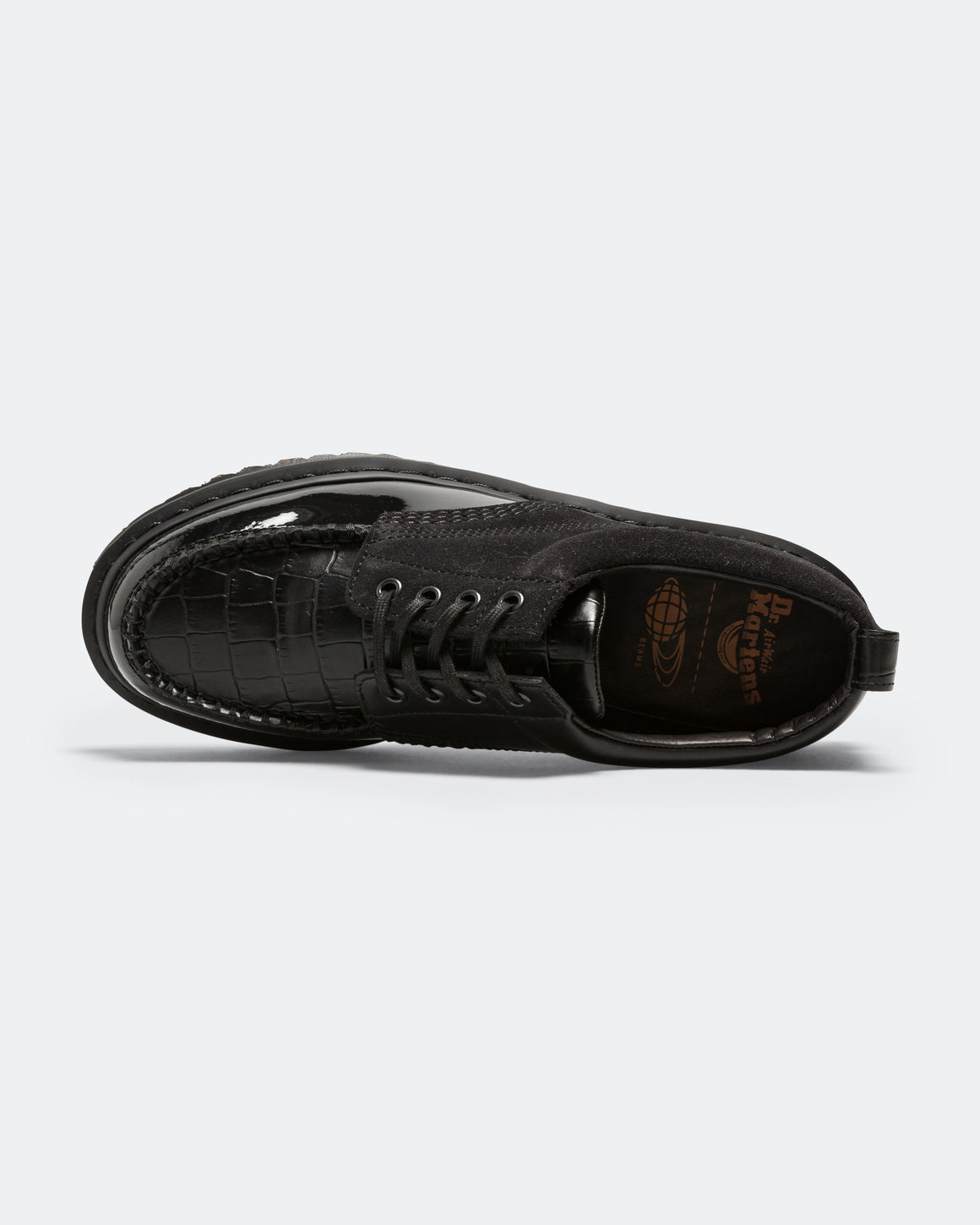 Dr. Martens - Lowell Shoe x Beams - Black/Orleans | UP THERE