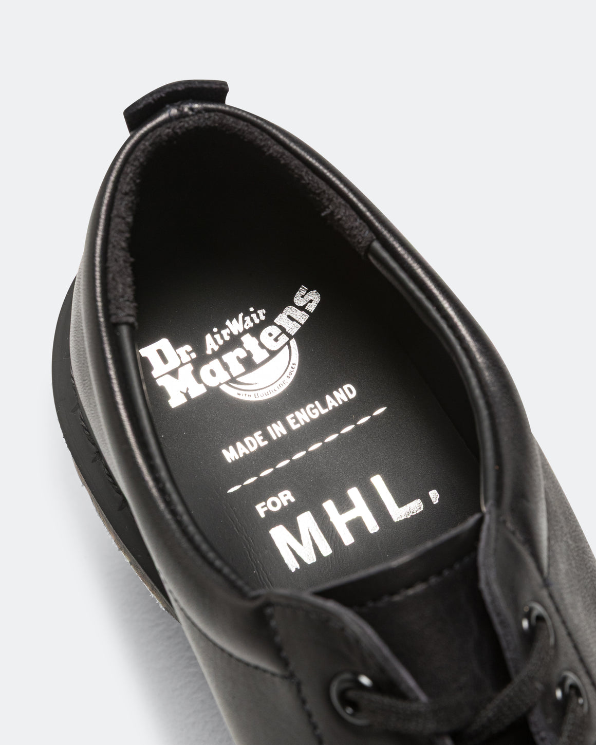 Dr. Martens - 1461 x MHL. - Black Grained Oil - UP THERE