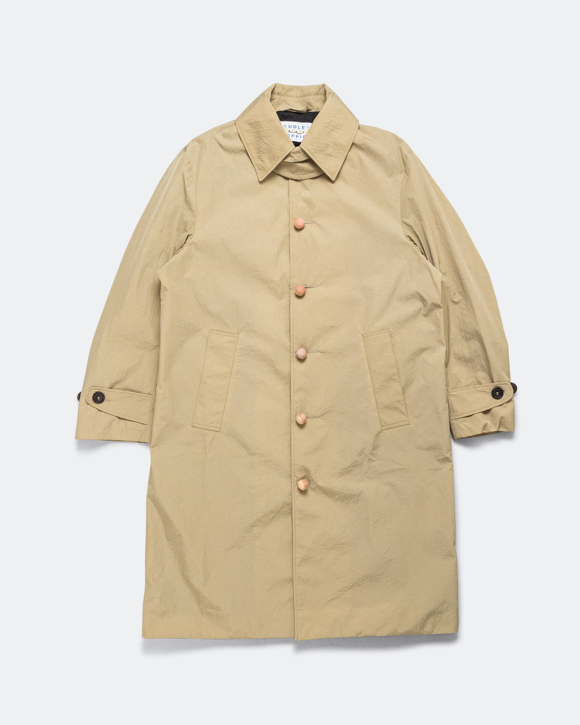 Dudley Coppice - Courtyard Coat - Sandstone Taffeta - UP THERE