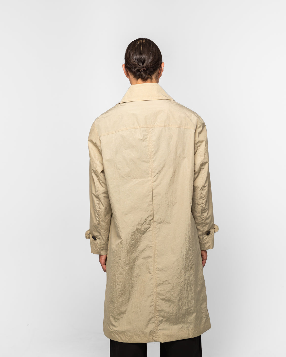 Dudley Coppice - Courtyard Coat - Sandstone Taffeta - UP THERE