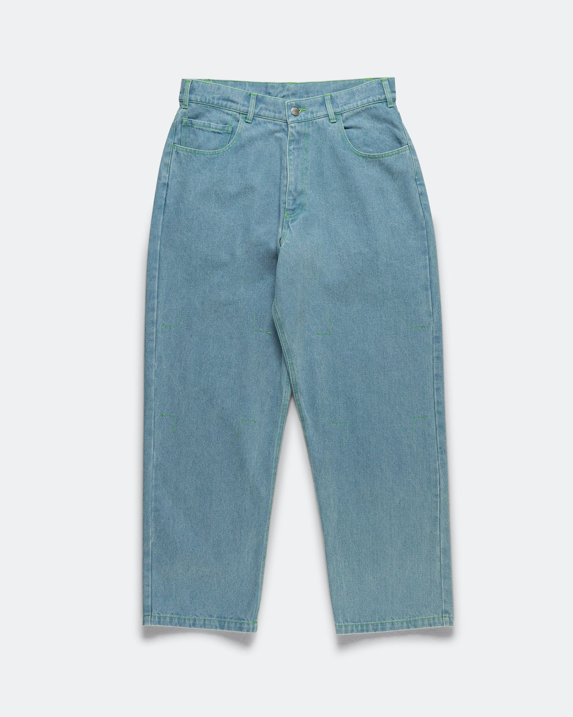 Dudley Coppice - Gardeners Jeans - Forget-Me-Not - UP THERE