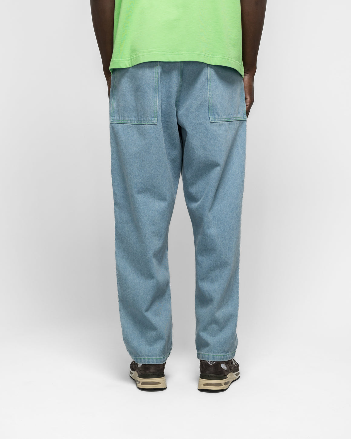 Dudley Coppice - Gardeners Jeans - Forget-Me-Not - UP THERE