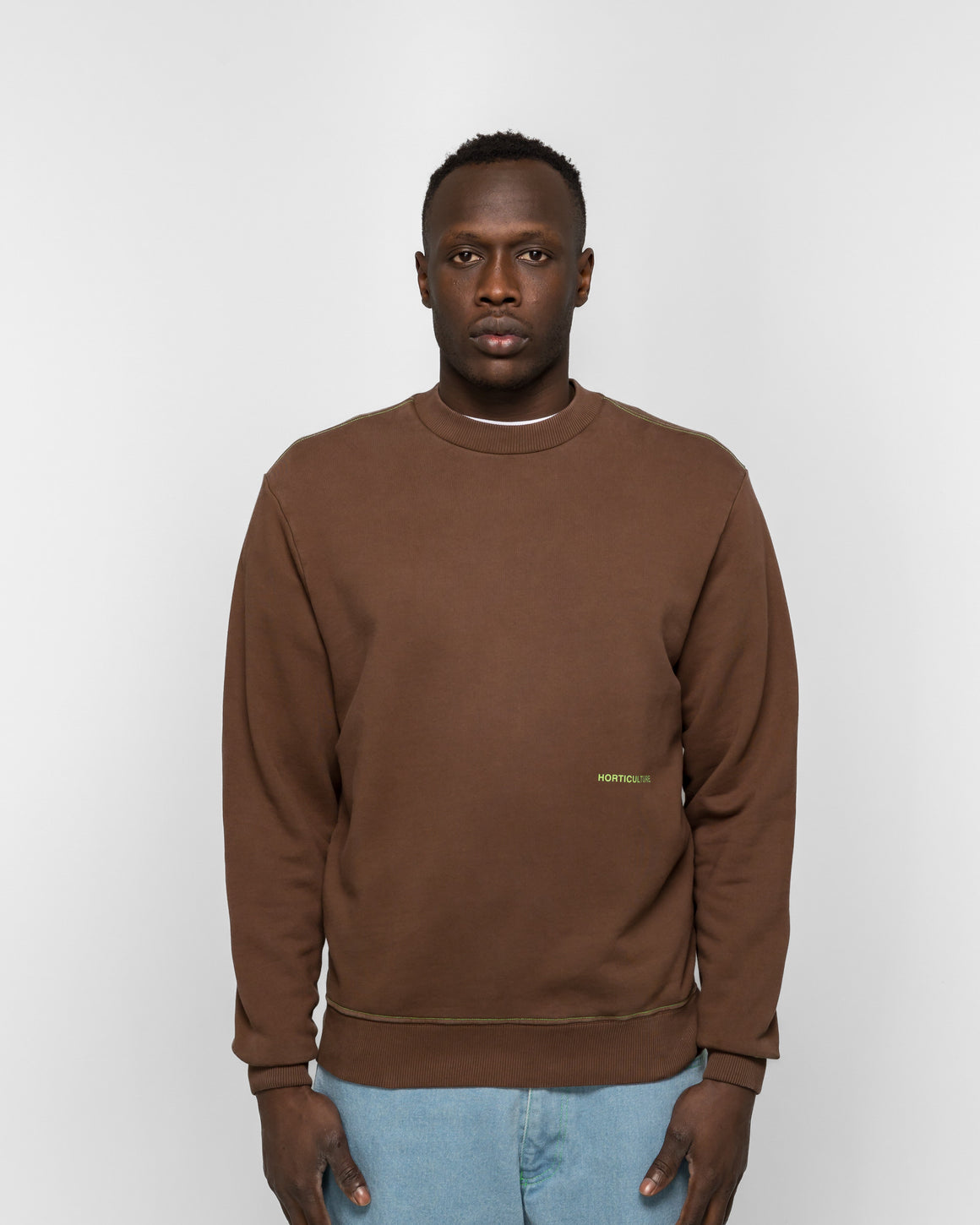 Dudley Coppice - Horticulture Jumper - Walnut - UP THERE