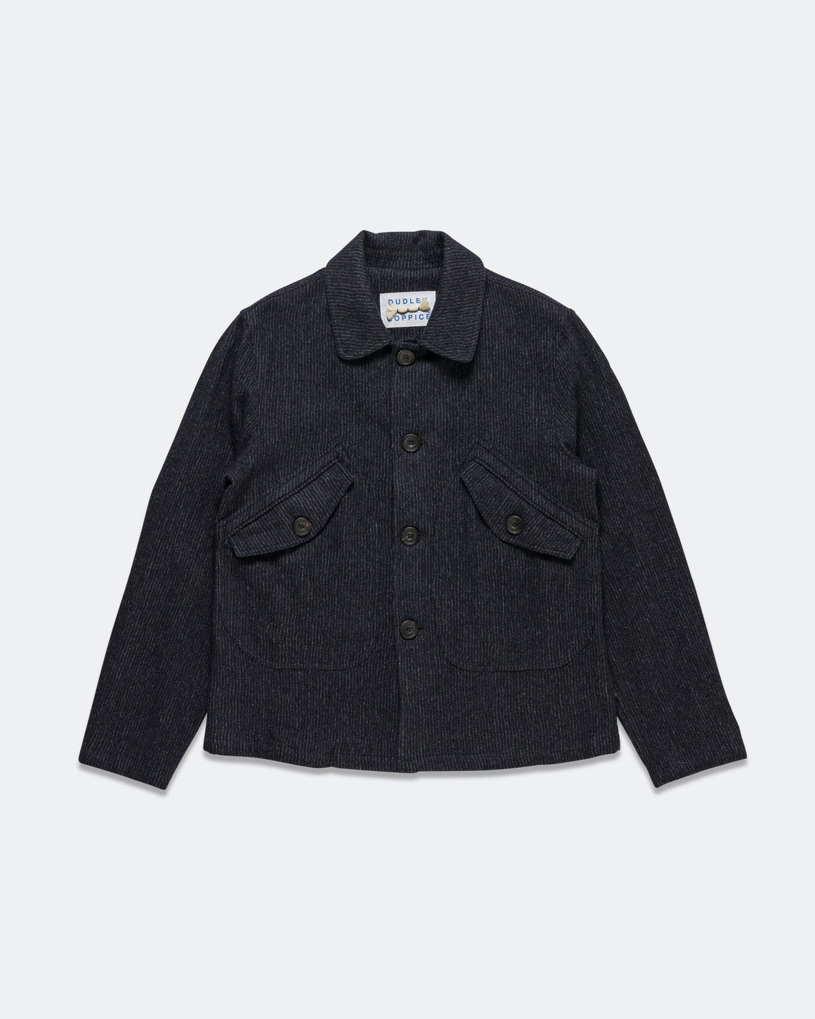 Dudley Coppice - Orchard Jacket - Chalk Stripe - UP THERE