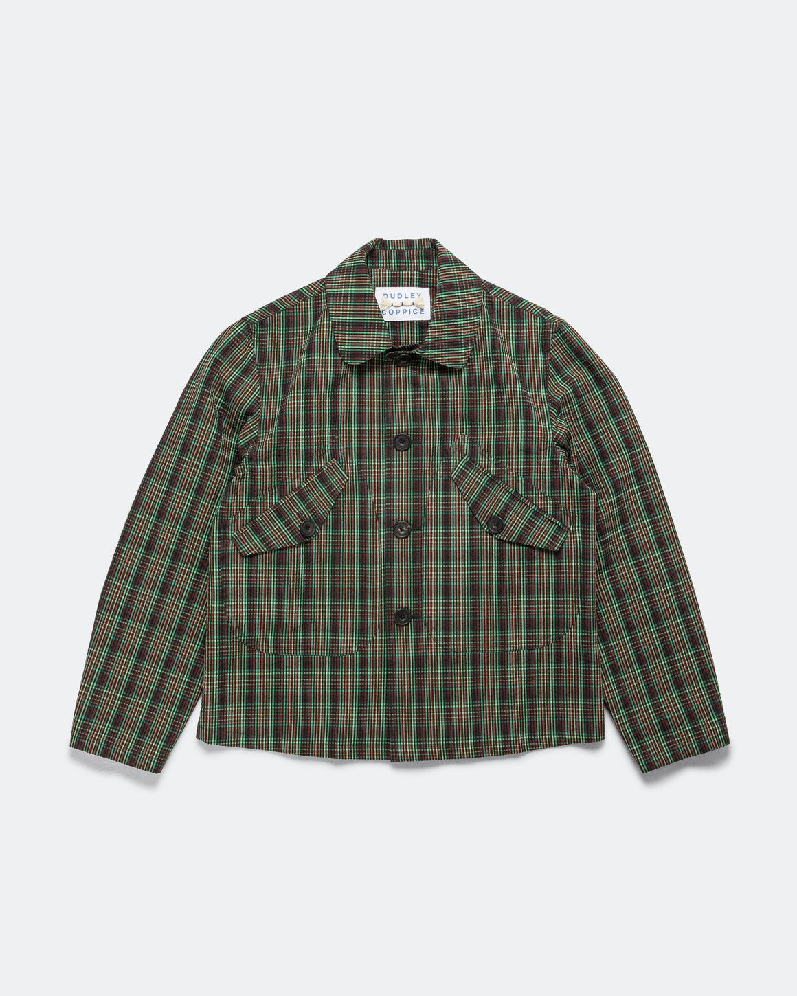 Dudley Coppice - Orchard Jacket - Germanium Check - UP THERE